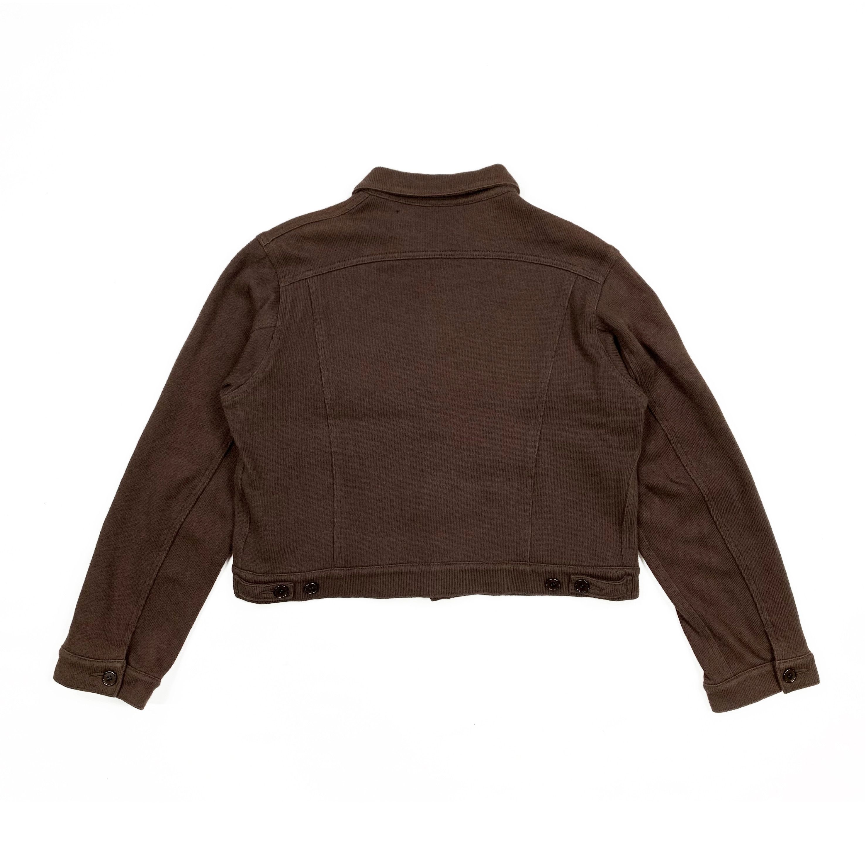 Comme des Garcons 03 Knit Cropped Trucker Jacket Size US M / EU 48-50 / 2 - 3 Thumbnail