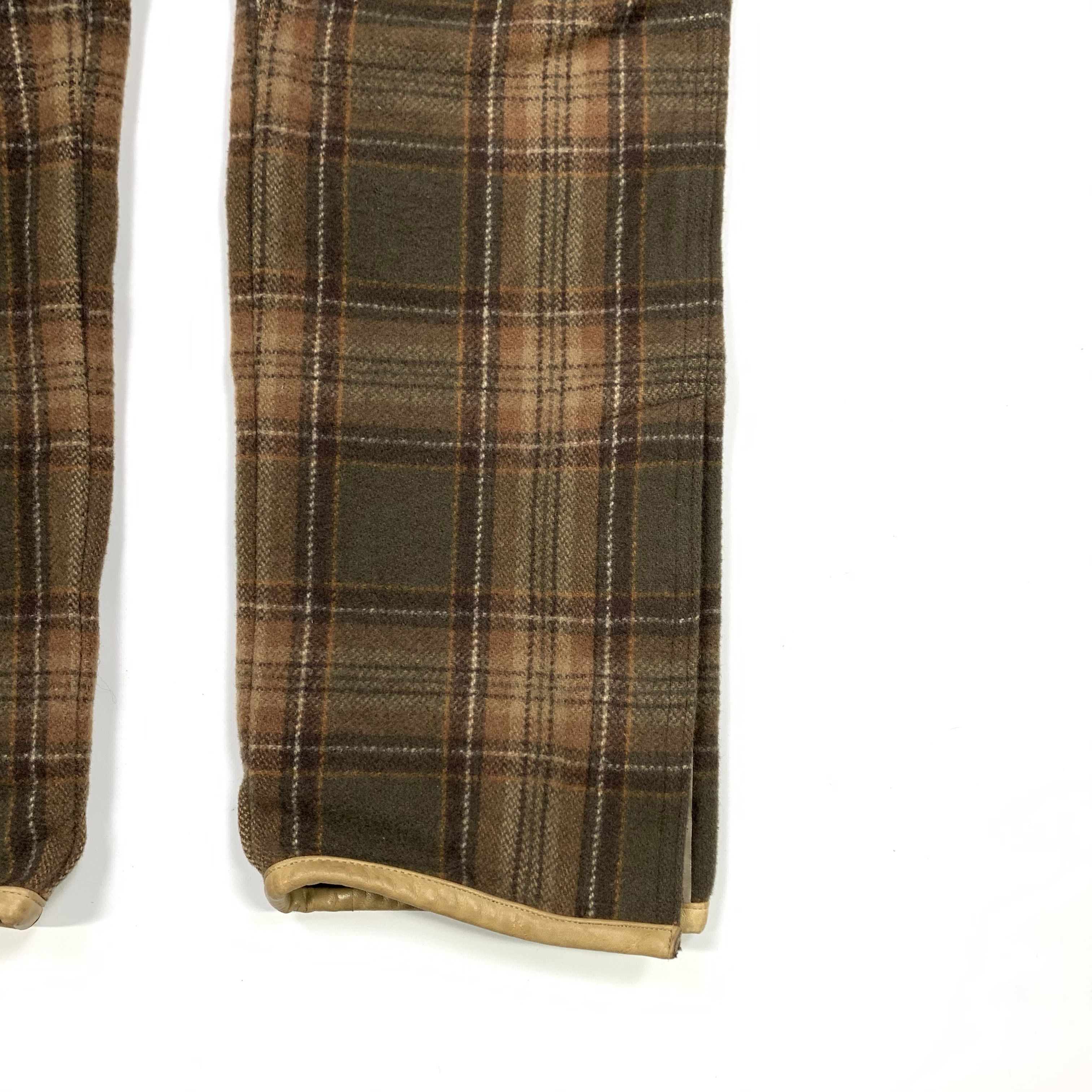 General Research 1996 Plaid Moto / Biker Pants Size US 29 - 4 Thumbnail