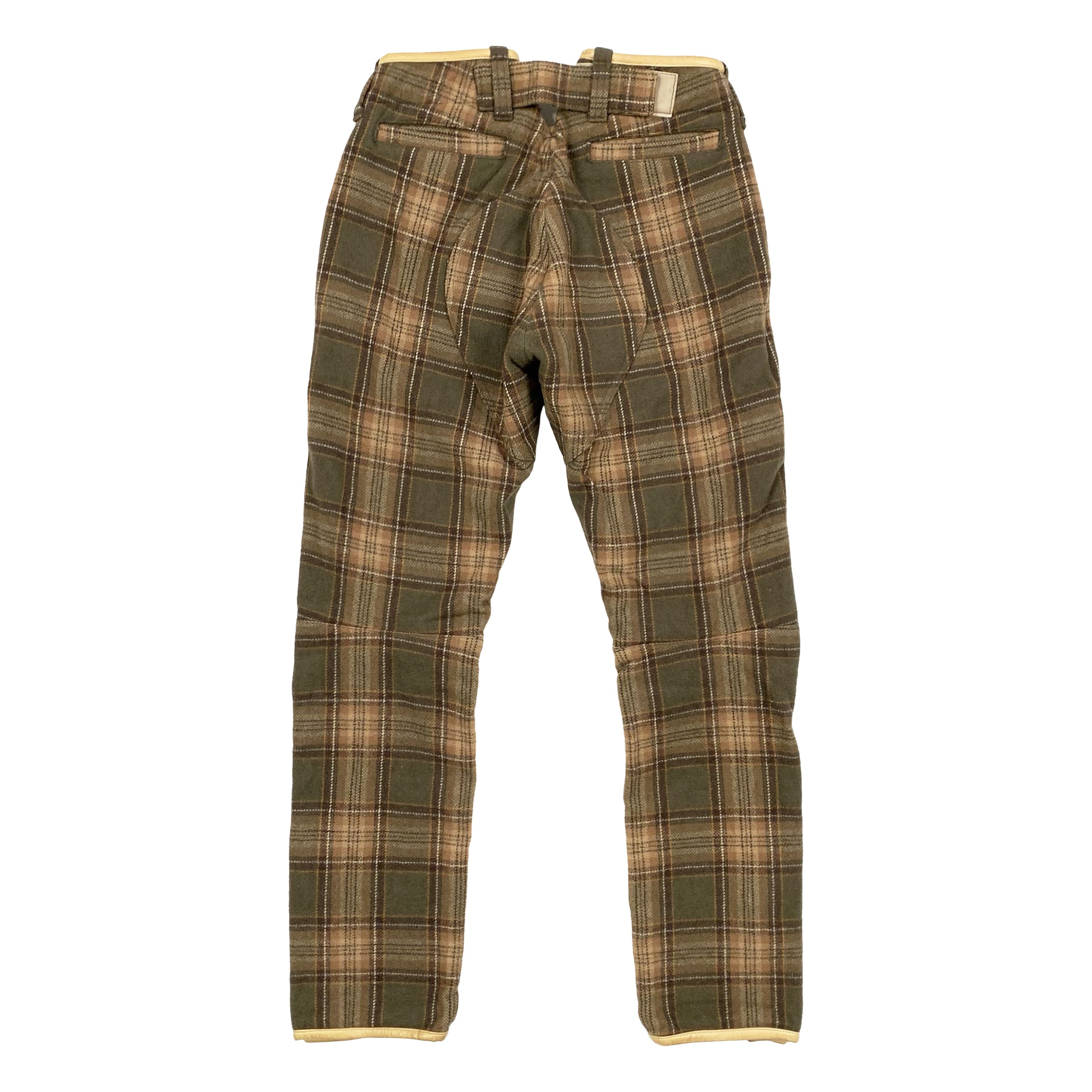 General Research 1996 Plaid Moto / Biker Pants Size US 29 - 2 Thumbnail