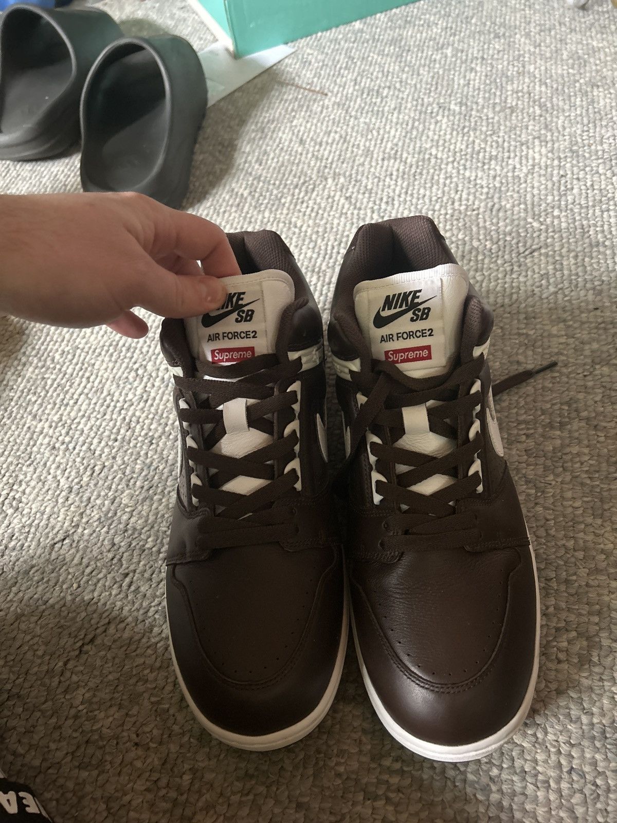 supreme nike sb air force 2