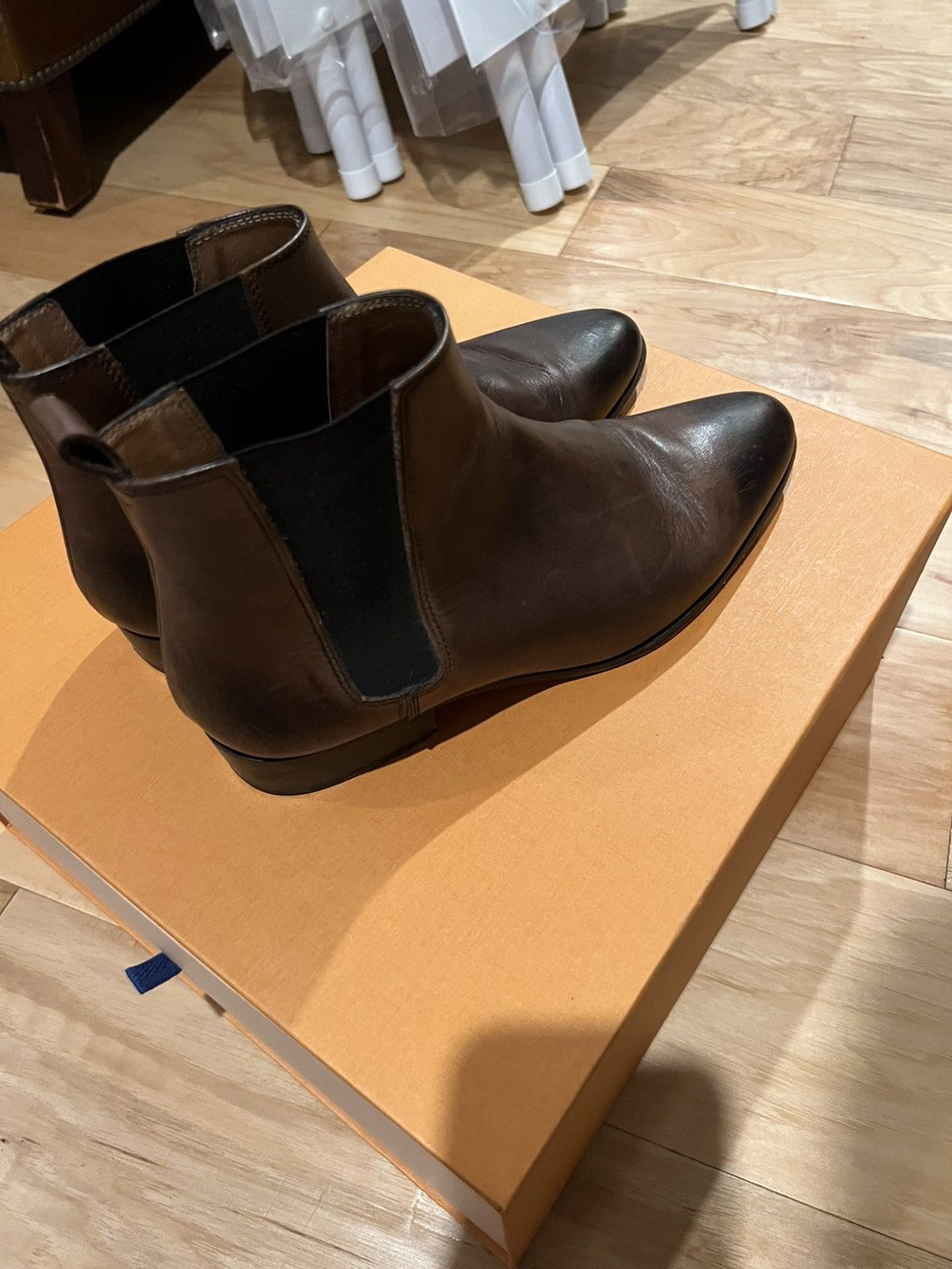 The Kooples Brown leather chelsea boot Size US 9 / EU 42 - 3 Thumbnail