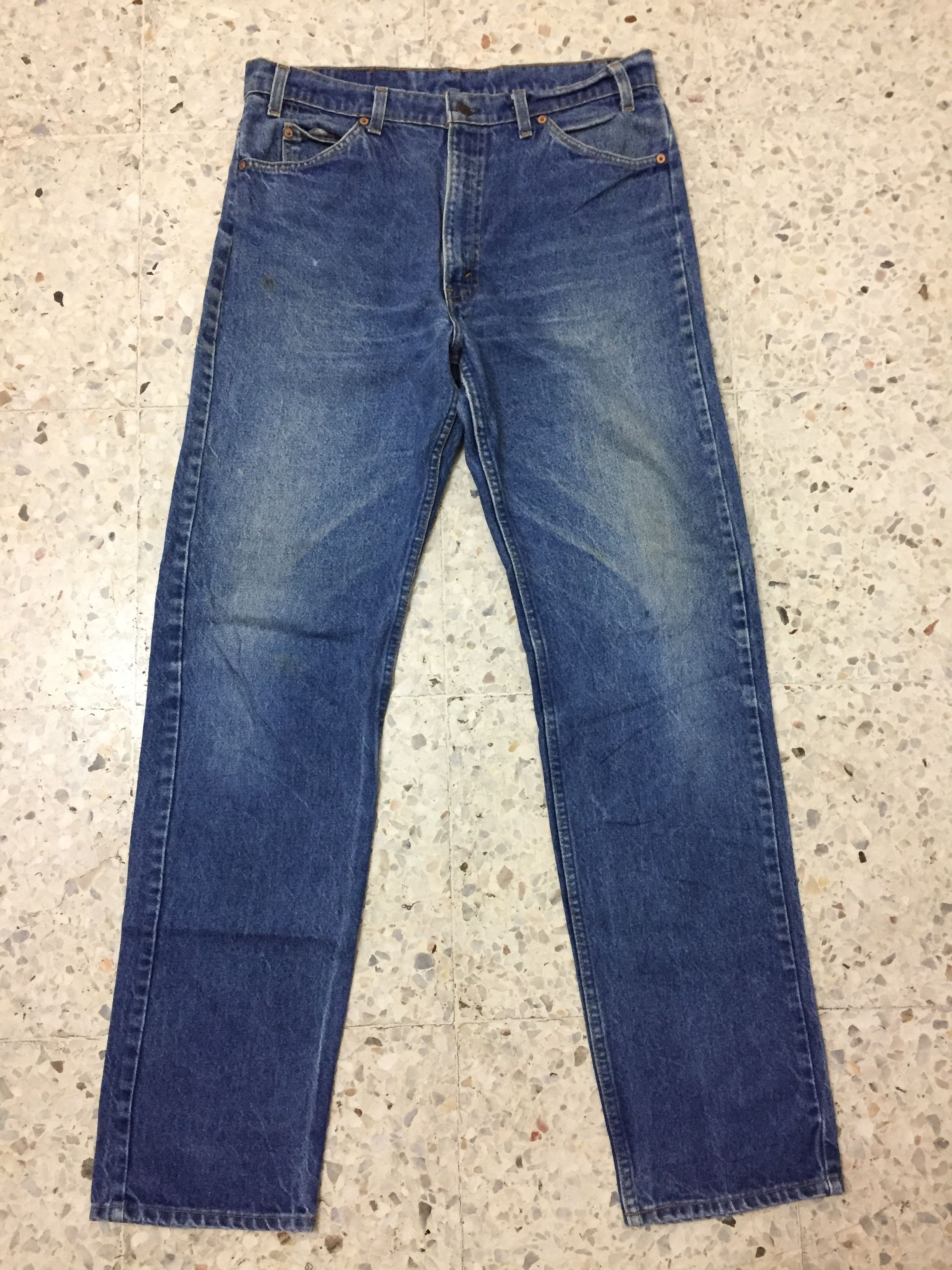 Levi's Vintage Clothing Vintage levi’s 90s Lot 505 distressed denim oren tag Size US 35 - 1 Thumbnail