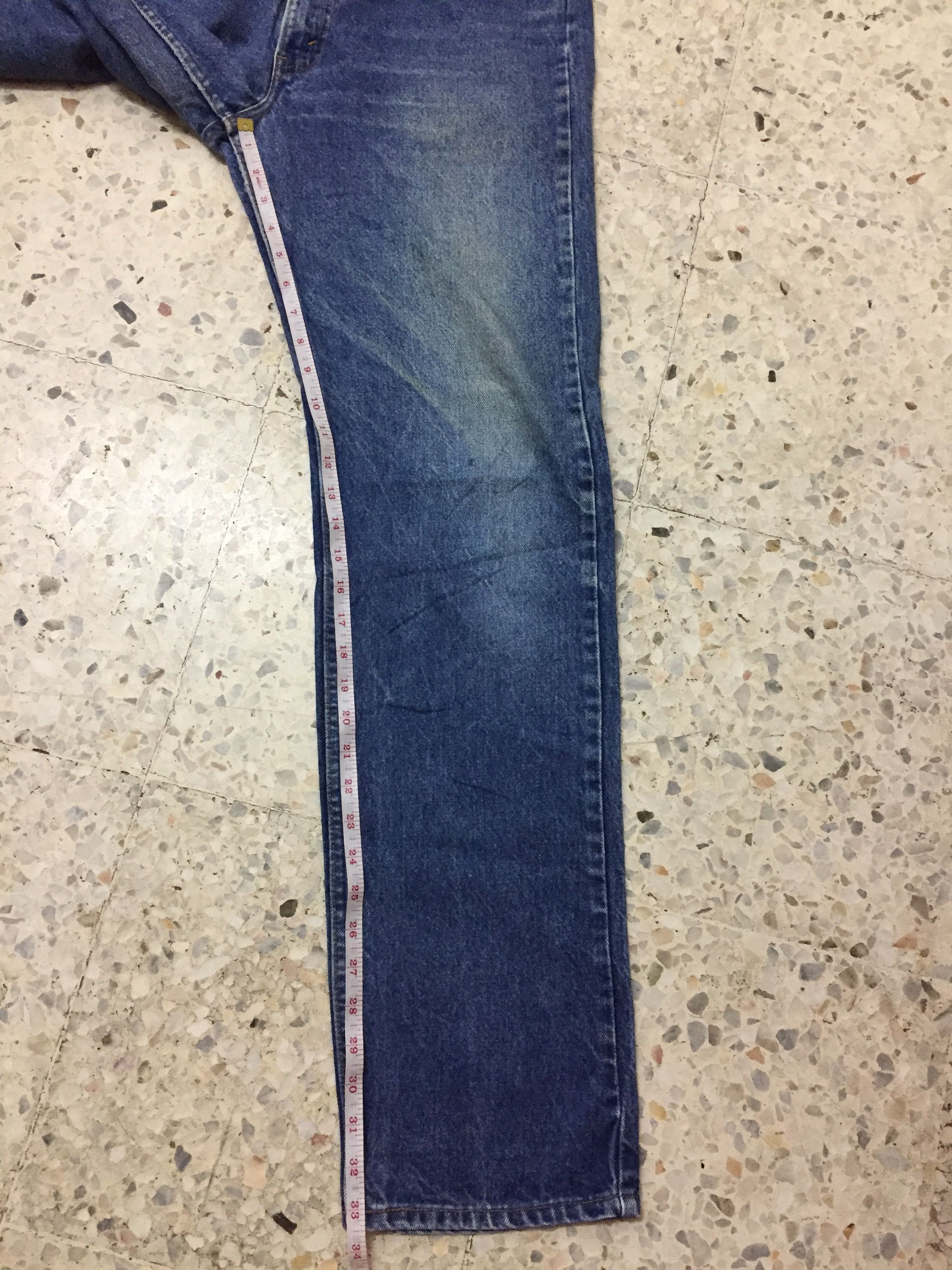Levi's Vintage Clothing Vintage levi’s 90s Lot 505 distressed denim oren tag Size US 35 - 16 Thumbnail