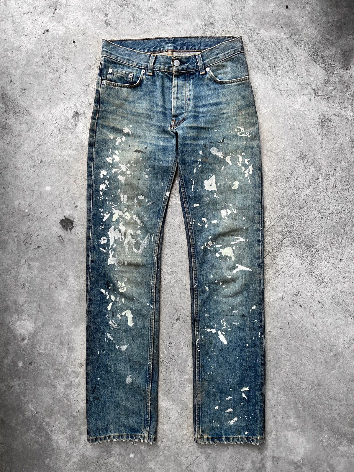 1998 Painter Distressed Classic Cut Vintage Denim