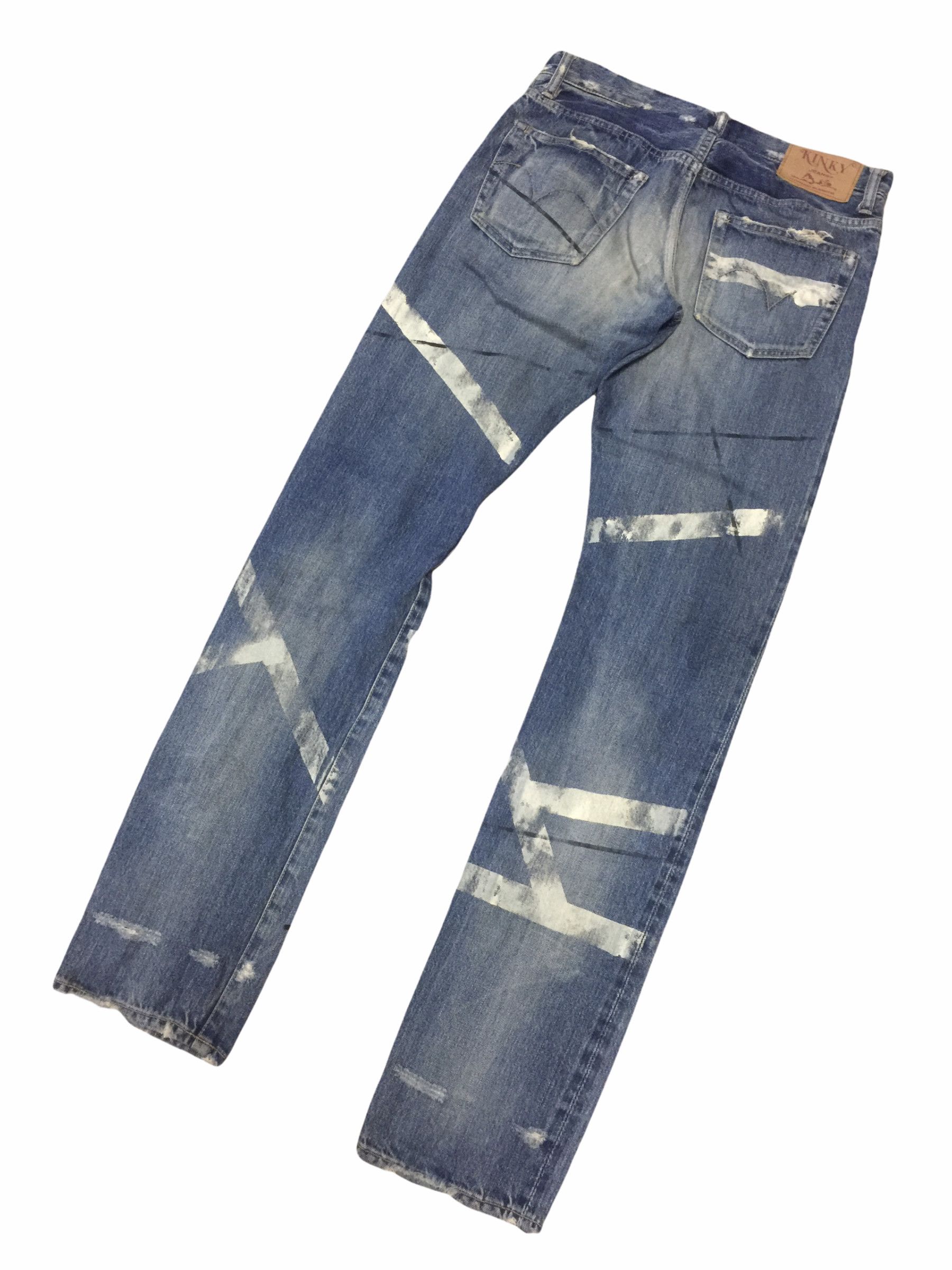 Hysteric Glamour Hysteric Glamour Painted Selvedge Jeans Size US 30 / EU 46 - 10 Thumbnail