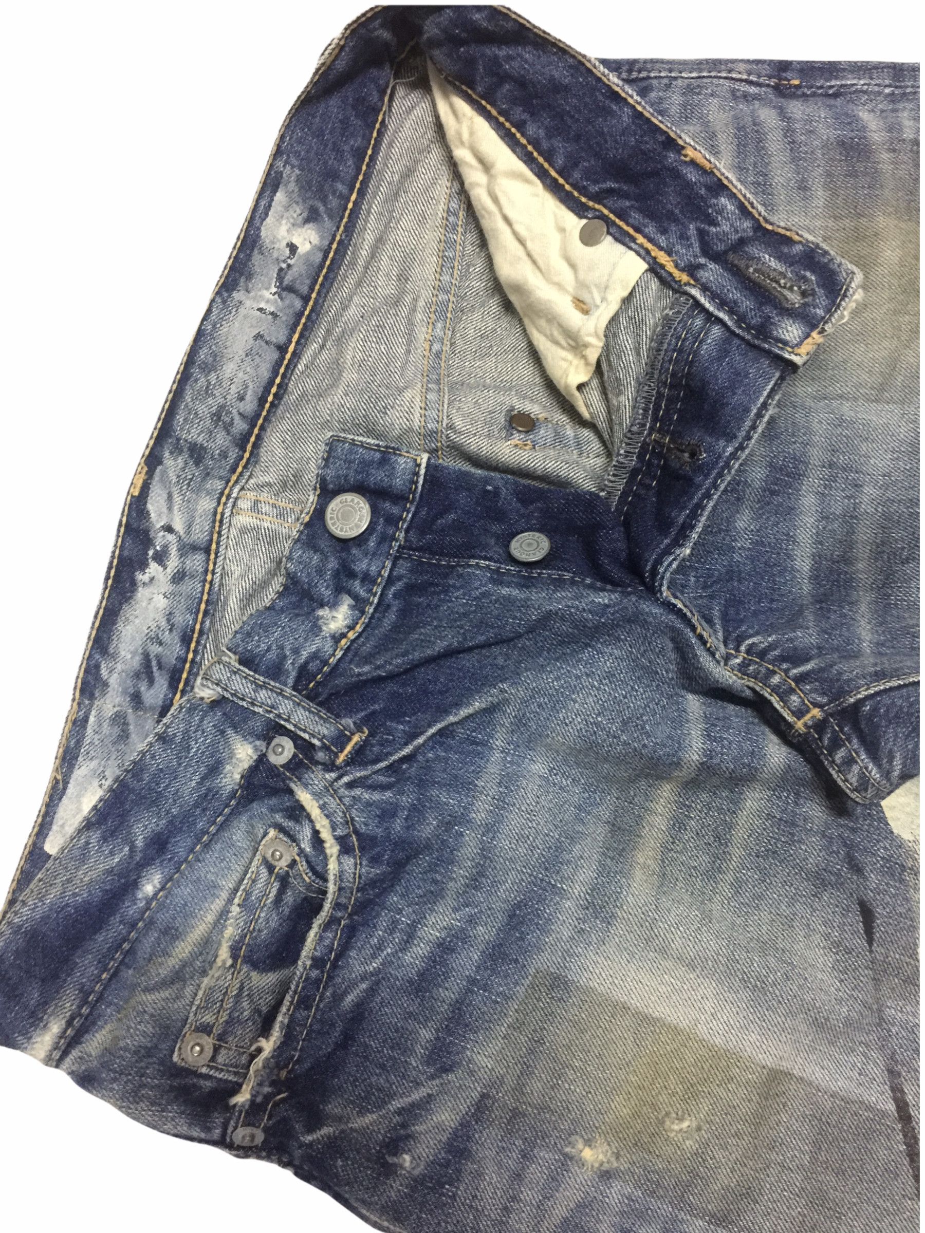 Hysteric Glamour Hysteric Glamour Painted Selvedge Jeans Size US 30 / EU 46 - 6 Thumbnail