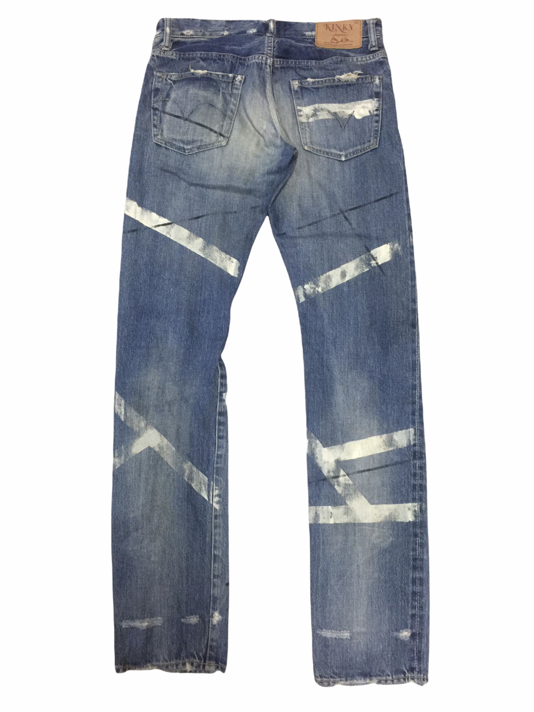 Hysteric Glamour Hysteric Glamour Painted Selvedge Jeans Size US 30 / EU 46 - 8 Thumbnail