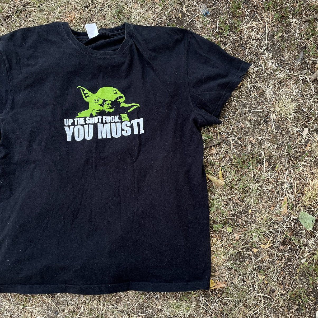 Vintage Vintage 90s Star Wars Yoda Graphic Tee XL Size US XL / EU 56 / 4 - 3 Thumbnail