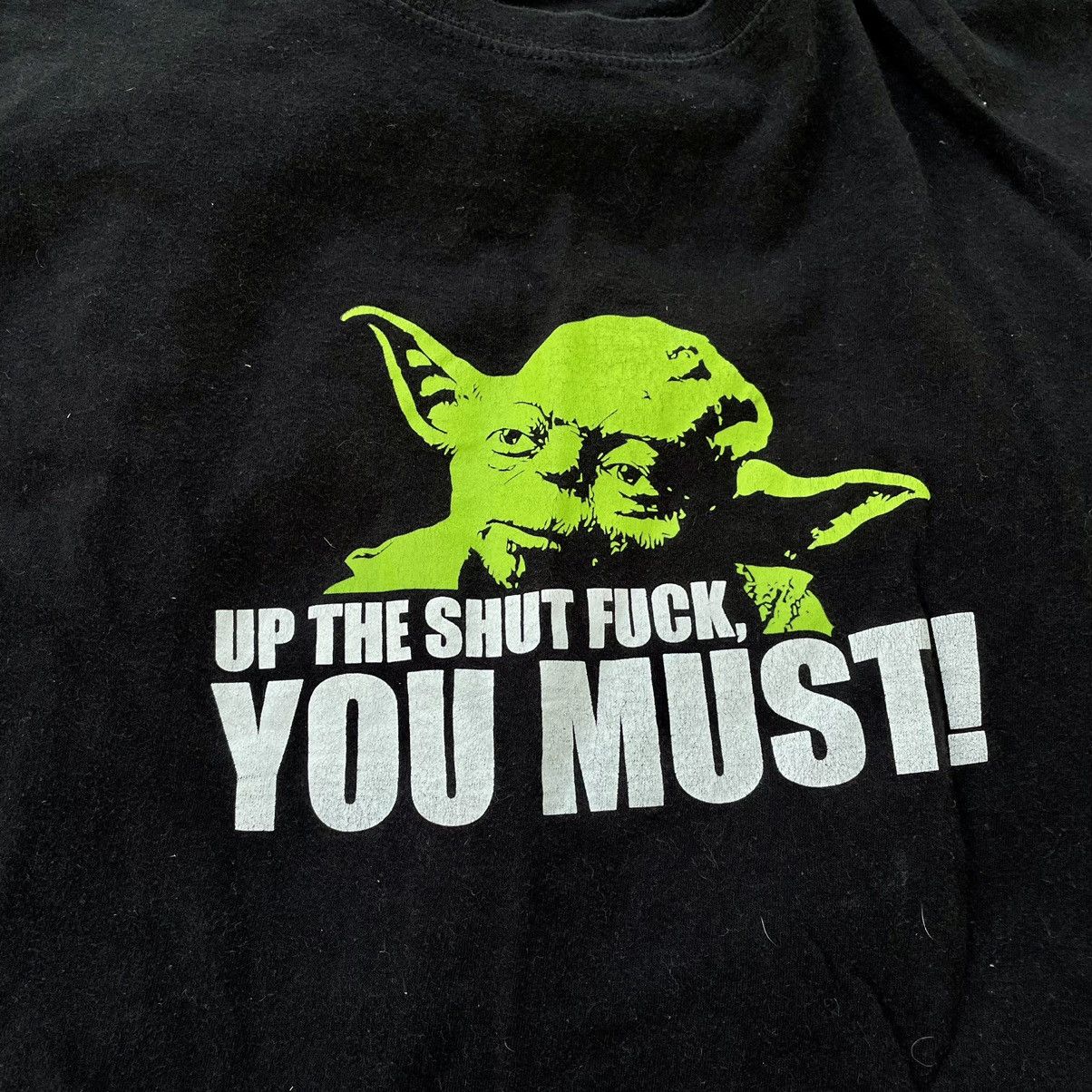 Vintage Vintage 90s Star Wars Yoda Graphic Tee XL Size US XL / EU 56 / 4 - 2 Thumbnail