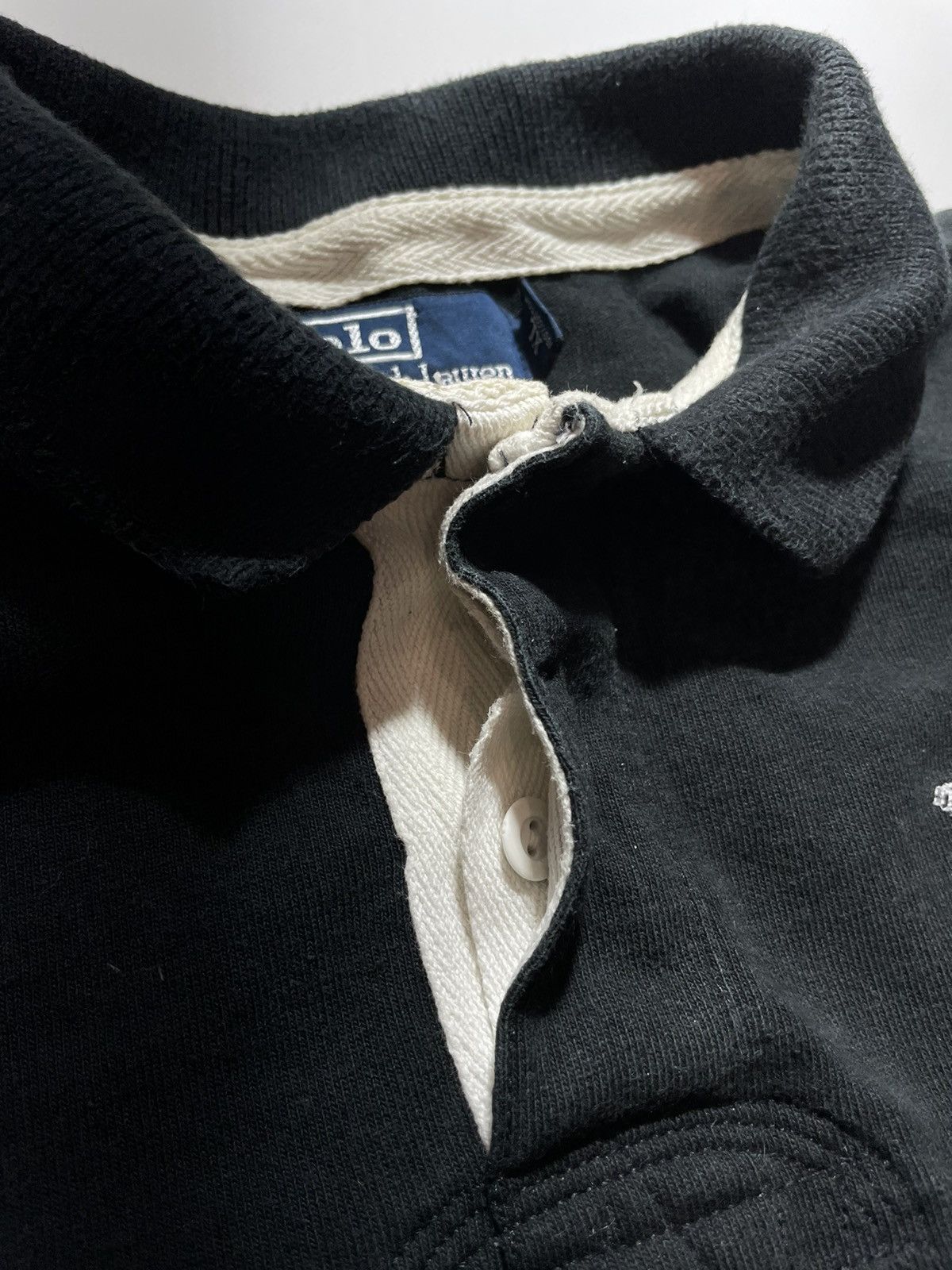 Vintage Polo Ralph Laurent Vintage Rugby Long sleeve Size US XL / EU 56 / 4 - 11 Thumbnail