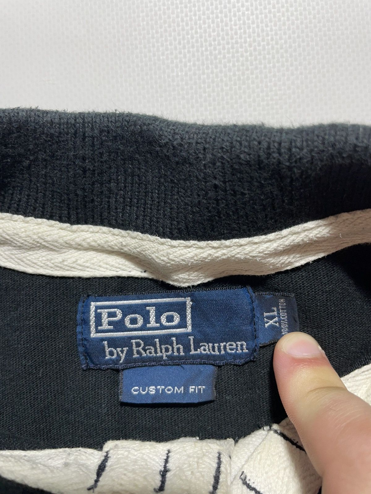 Vintage Polo Ralph Laurent Vintage Rugby Long sleeve Size US XL / EU 56 / 4 - 12 Thumbnail