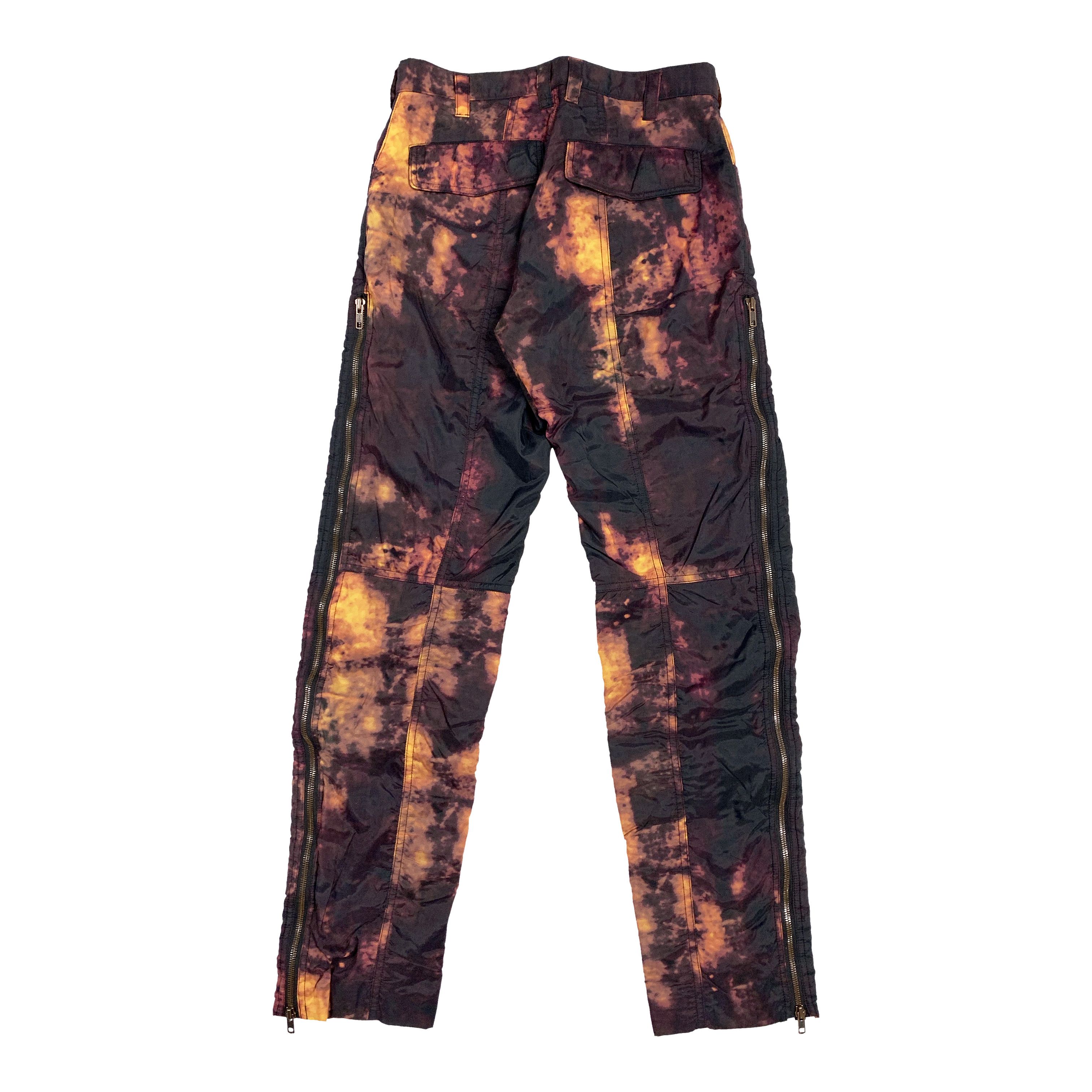 Issey Miyake 1998 Lava Nylon Zip Pants Size US 27 - 2 Thumbnail
