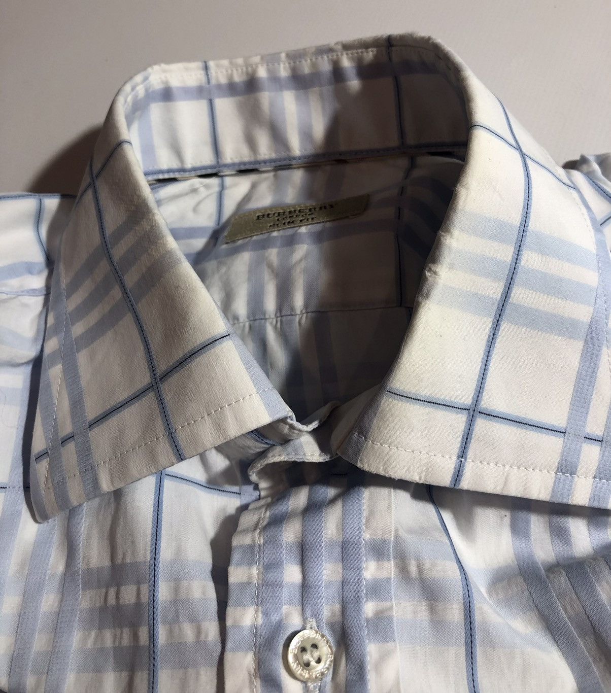 Burberry Burberry vintage shirt 40 size Size US L / EU 52-54 / 3 - 10 Thumbnail