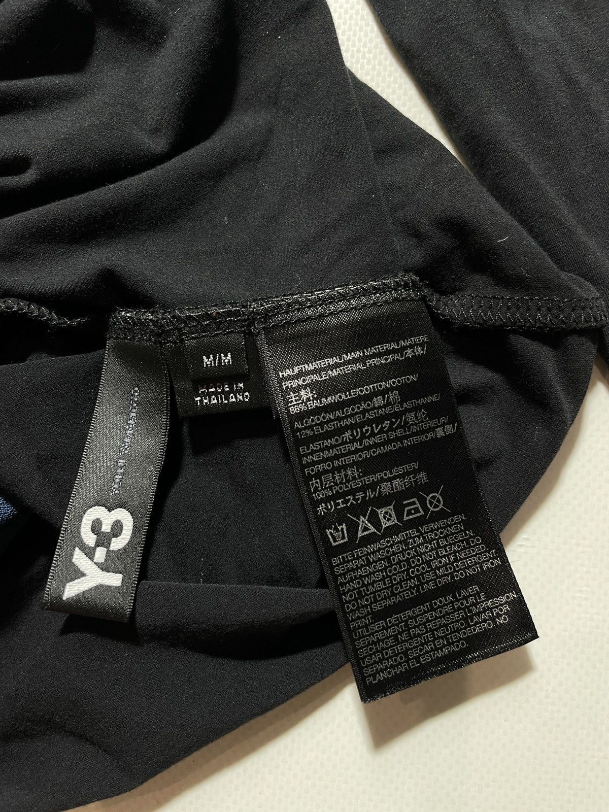 Yohji Yamamoto Y-3 Women’s Bilateral Longsleeve Size M / US 6-8 / IT 42-44 - 11 Thumbnail