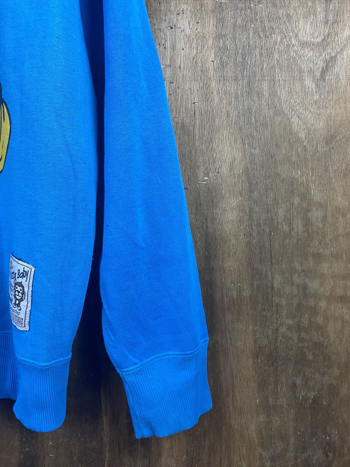 Japanese Brand Uitgg blue monkey Sweatshirt like bape #Z048 Size US M / EU 48-50 / 2 - 5 Thumbnail