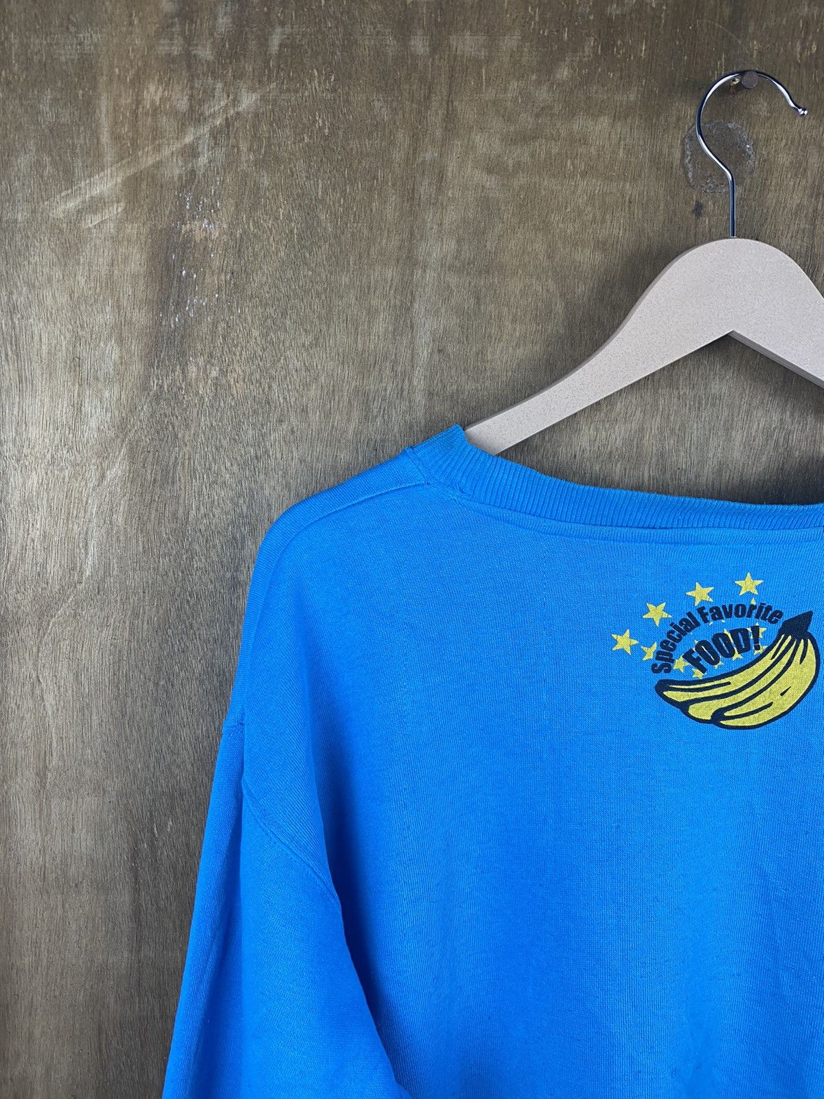 Japanese Brand Uitgg blue monkey Sweatshirt like bape #Z048 Size US M / EU 48-50 / 2 - 14 Thumbnail