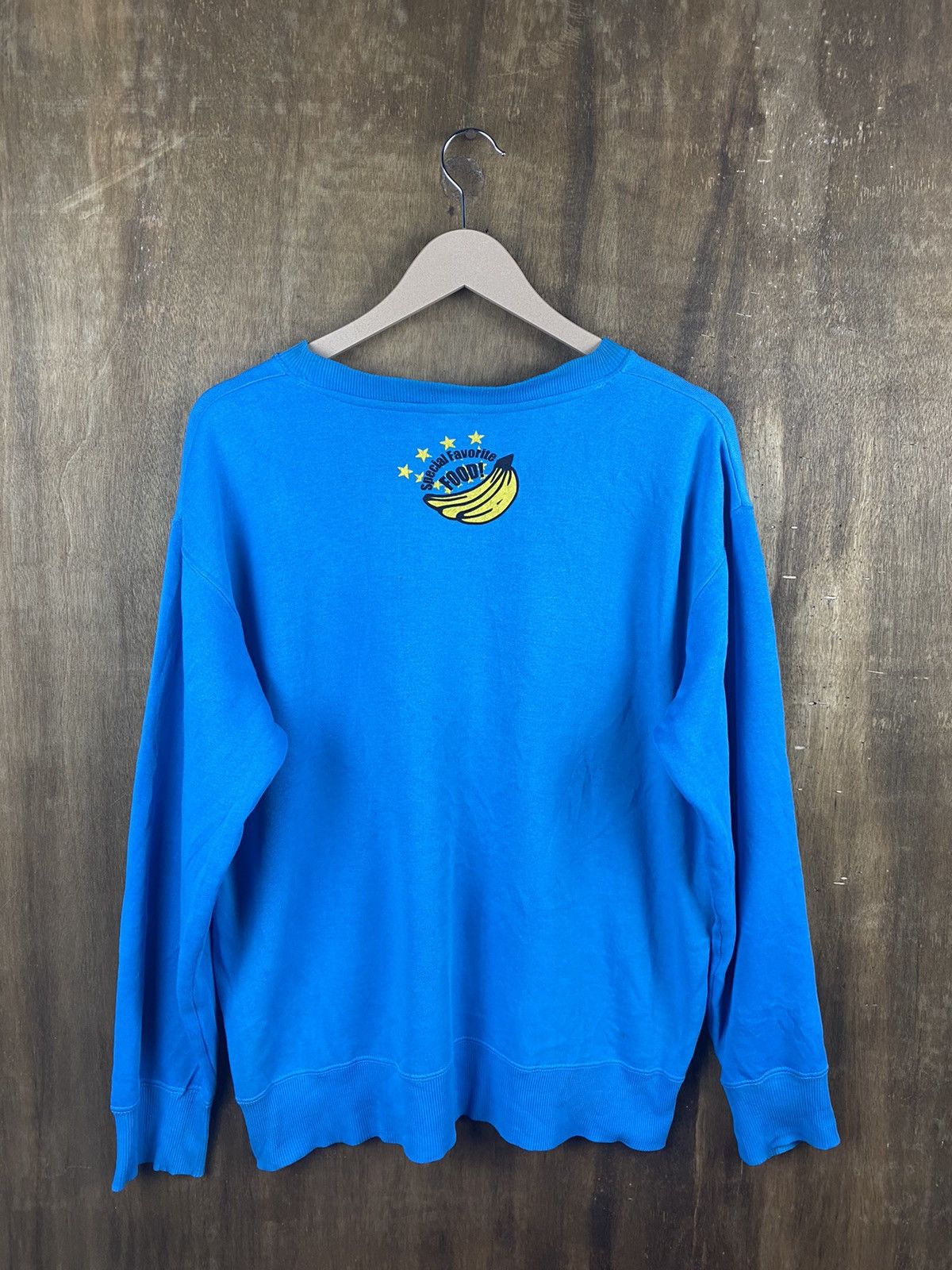 Japanese Brand Uitgg blue monkey Sweatshirt like bape #Z048 Size US M / EU 48-50 / 2 - 10 Thumbnail