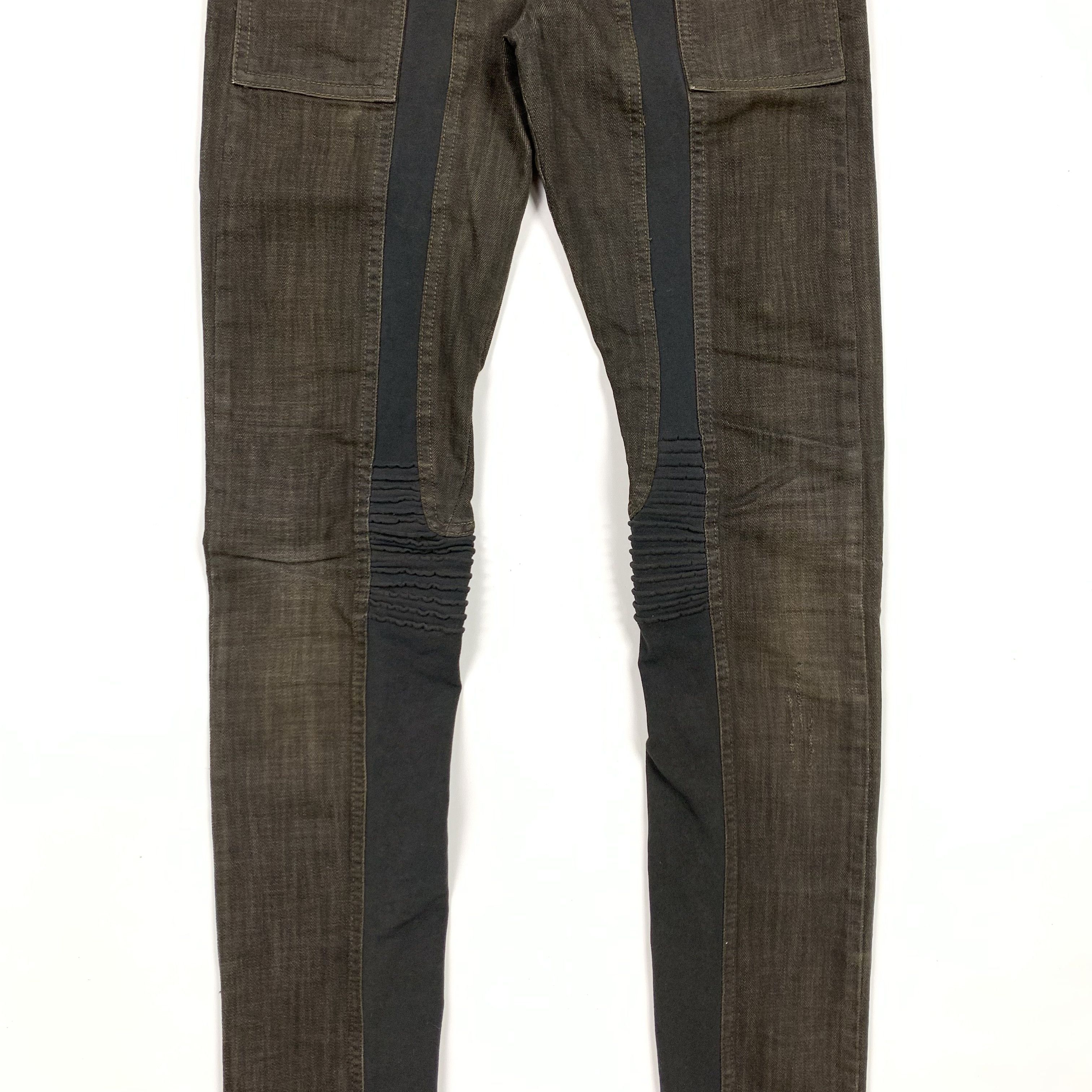 Rick Owens × Rick Owens Drkshdw Biker Leggings / Memphis Pants Size 29" - 3 Thumbnail
