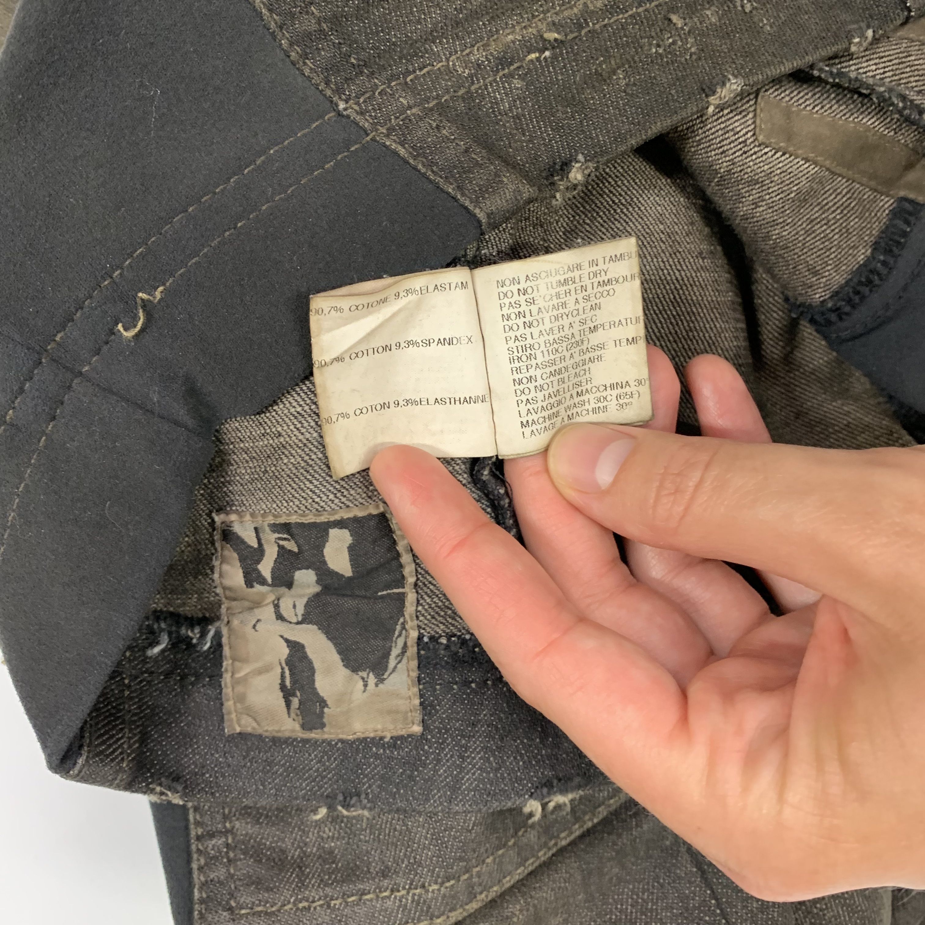 Rick Owens × Rick Owens Drkshdw Biker Leggings / Memphis Pants Size 29" - 7 Thumbnail