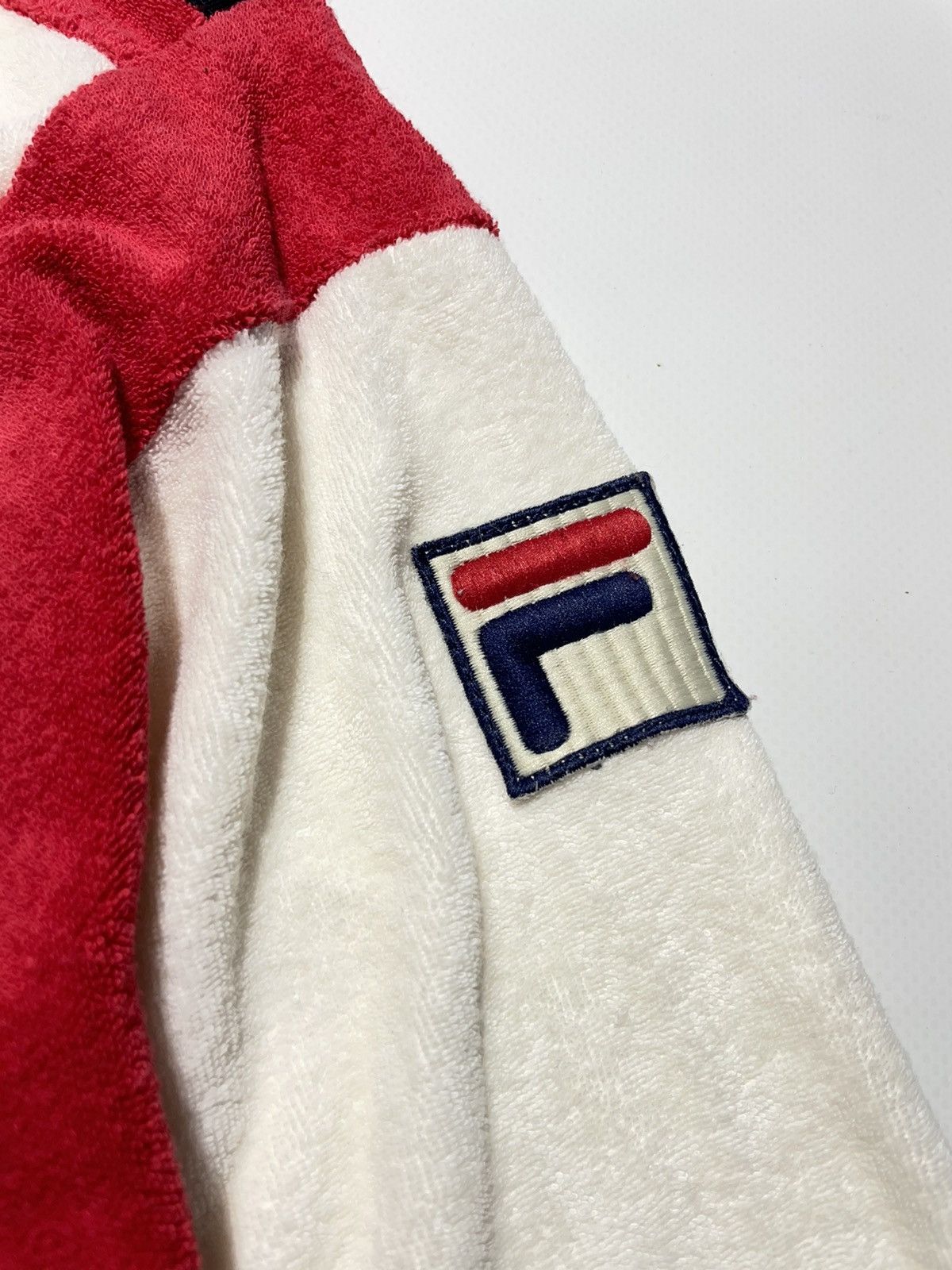 Fila Fila White Line Vintage Track Jacket Size US XL / EU 56 / 4 - 3 Thumbnail