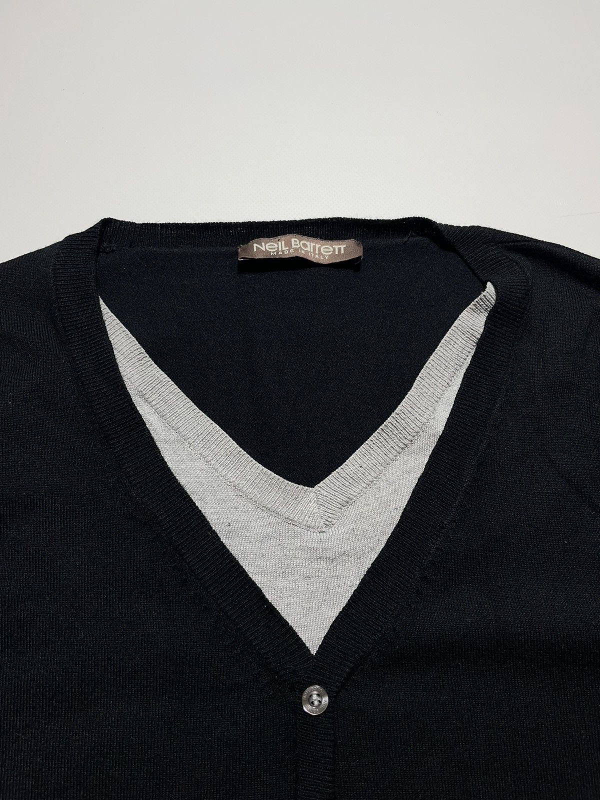 Neil Barrett Neil Barrett Cardigan Wool Sweater Size US M / EU 48-50 / 2 - 4 Thumbnail
