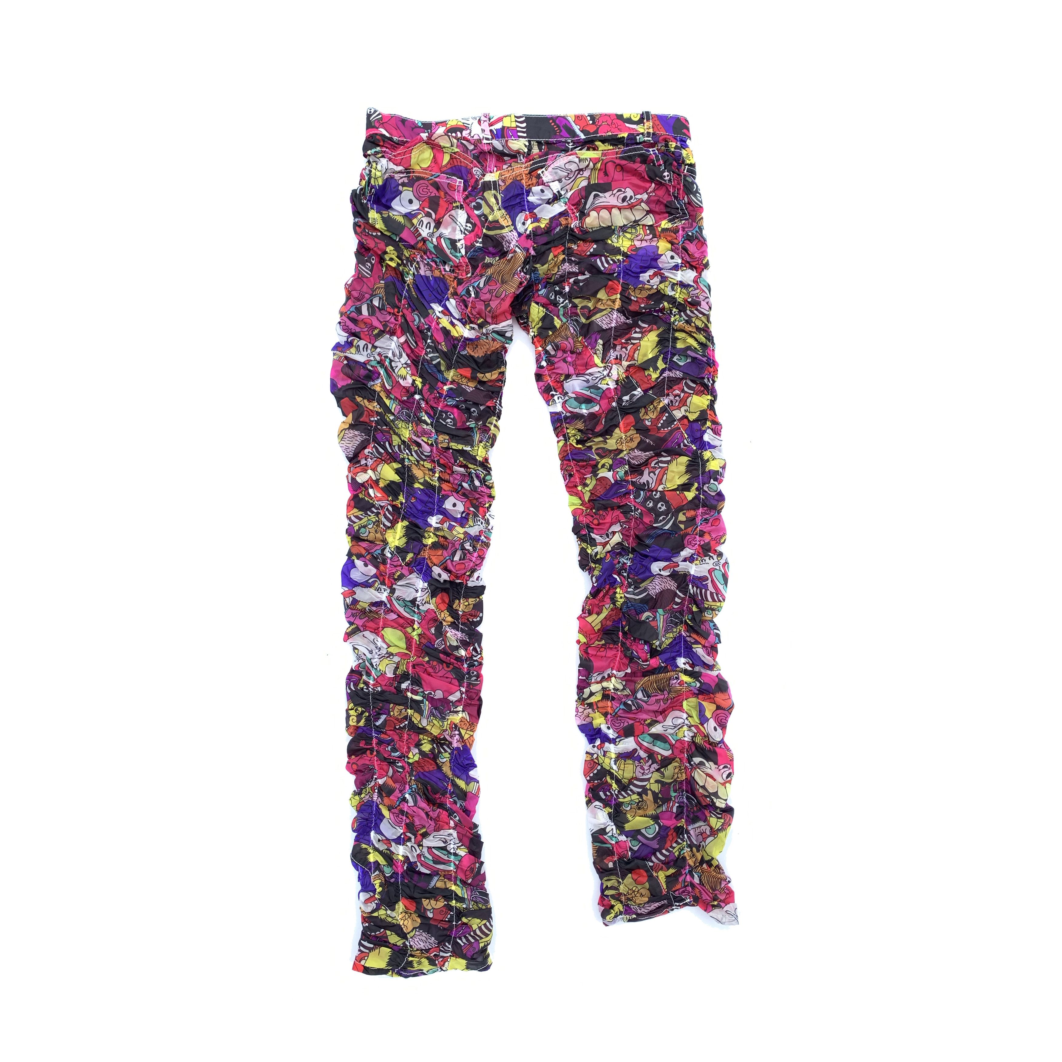 Comme des Garcons 2014 Cartoon Pants Size US 31 - 4 Thumbnail