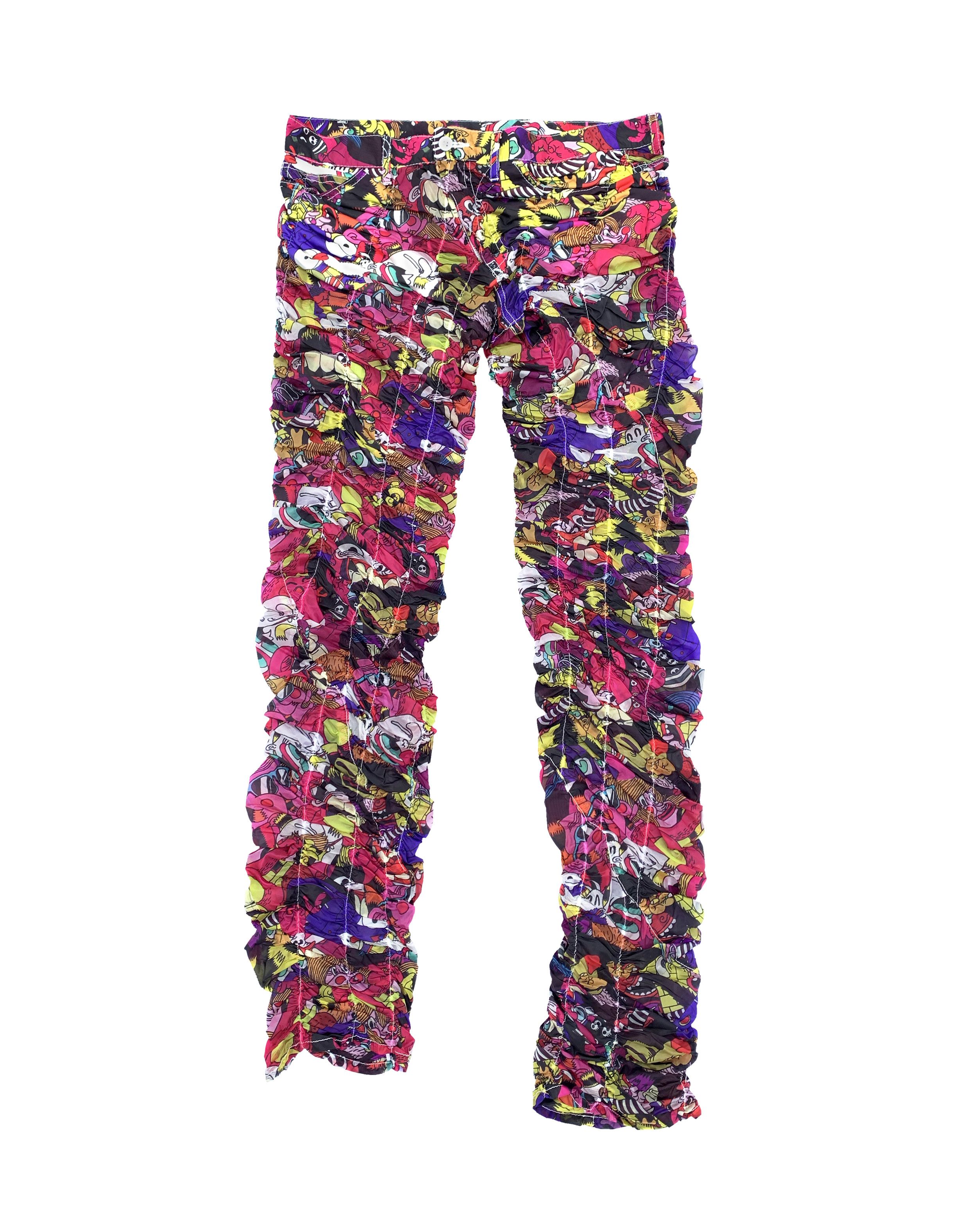 Comme des Garcons 2014 Cartoon Pants Size US 31 - 1 Thumbnail