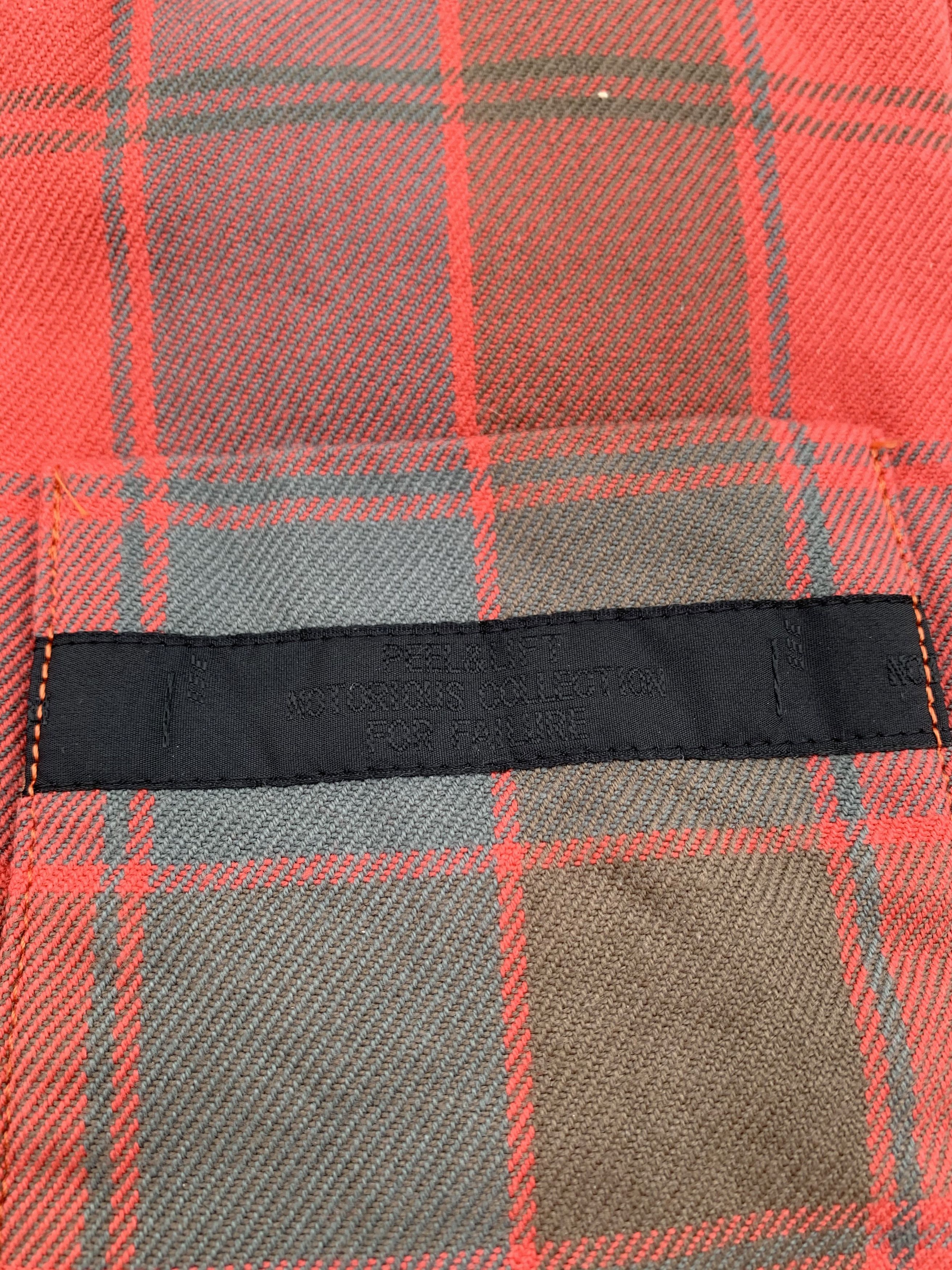 PEEL&LIFT Plaid Punk / Cargo Vest Size US M / EU 48-50 / 2 - 4 Thumbnail