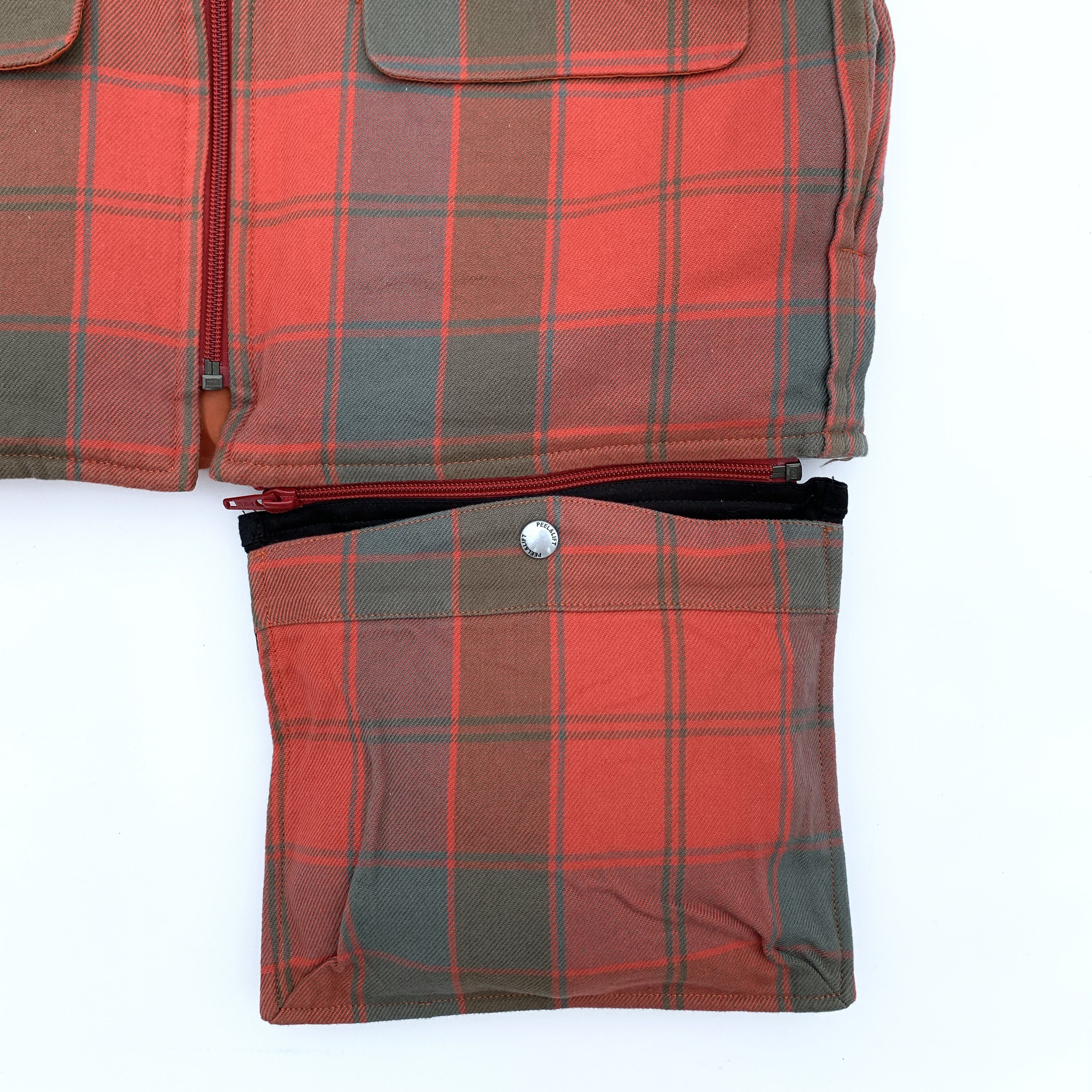 PEEL&LIFT Plaid Punk / Cargo Vest Size US M / EU 48-50 / 2 - 3 Thumbnail