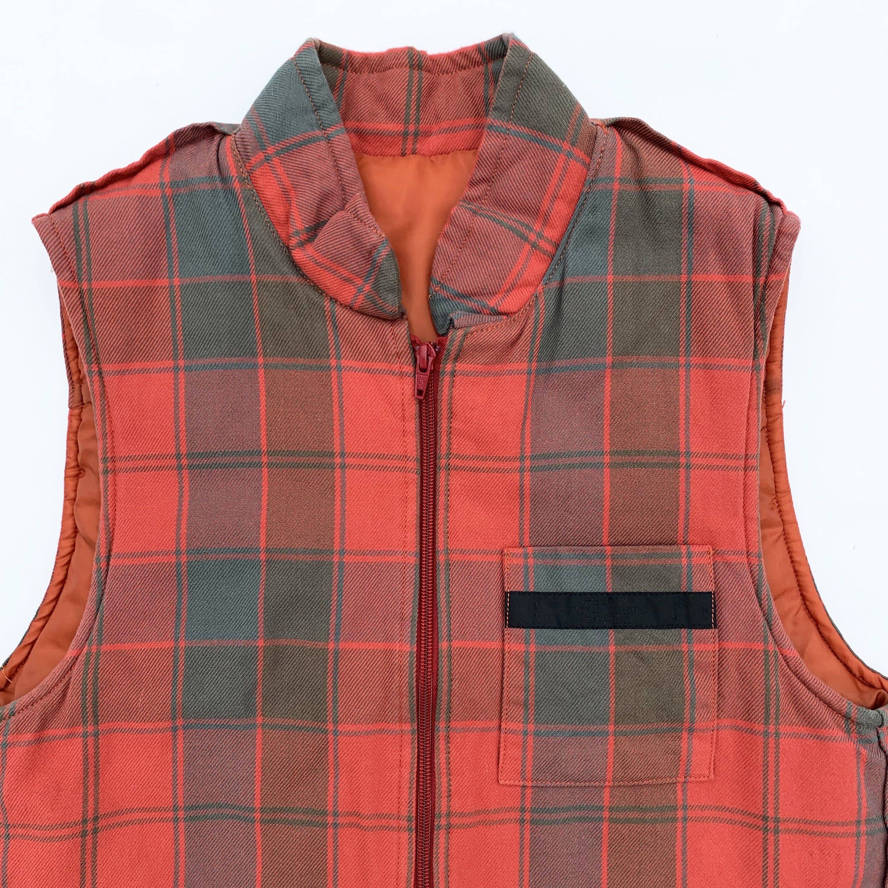 PEEL&LIFT Plaid Punk / Cargo Vest Size US M / EU 48-50 / 2 - 2 Thumbnail