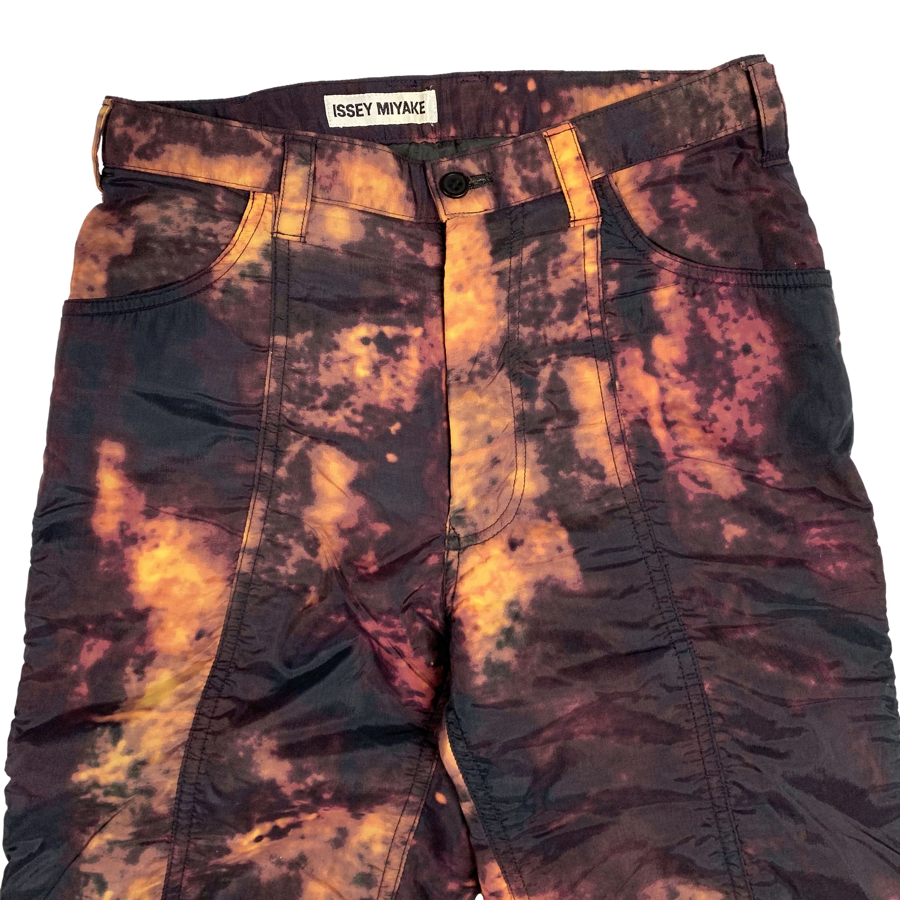 Issey Miyake 1998 Lava Nylon Zip Pants Size 27" / US 4 / IT 40 - 3 Thumbnail