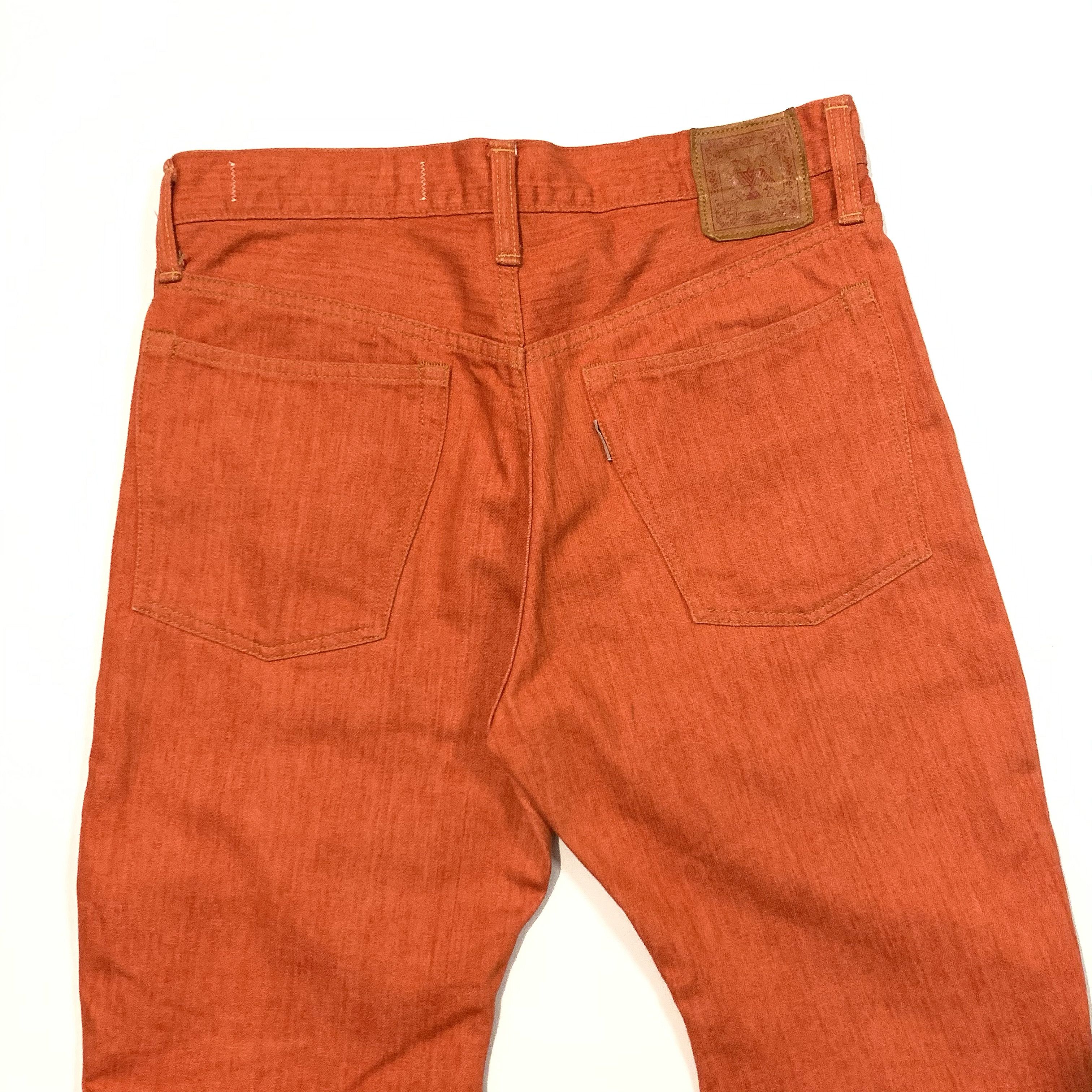 Kapital Curved Seam Long Denim Jeans Size US 31 - 4 Thumbnail