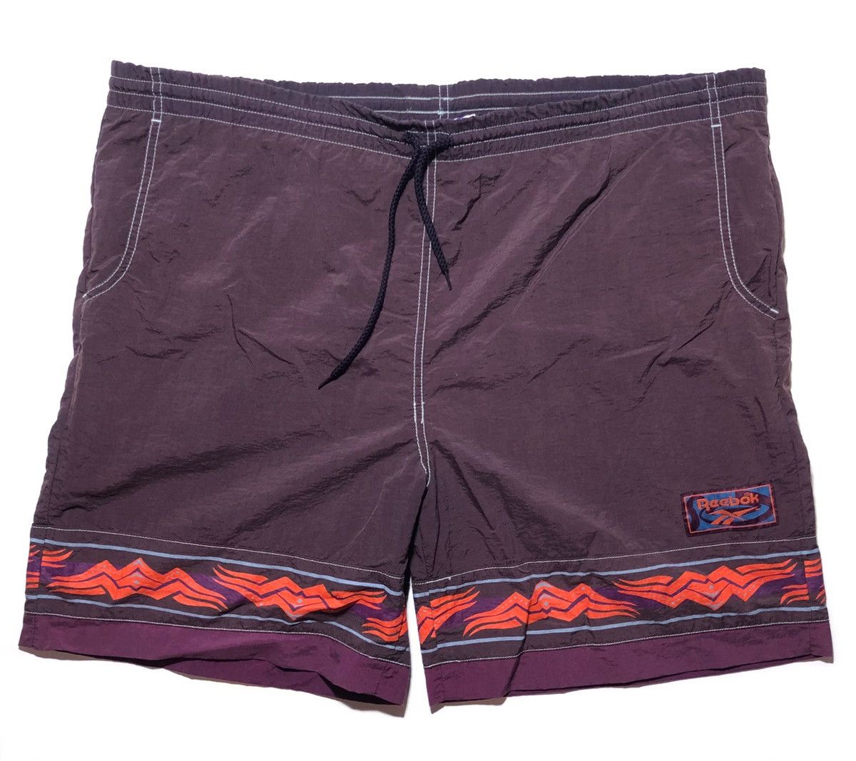 Reebok Vintage Reebok Nylon Shorts Size US 38 / EU 54 - 1 Thumbnail