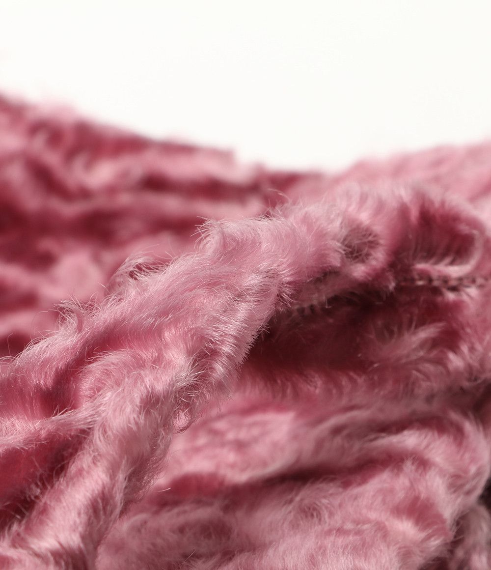 Marni Pink Fur Purse / Mini Tote Bag Y2K 2000s Size ONE SIZE - 6 Thumbnail