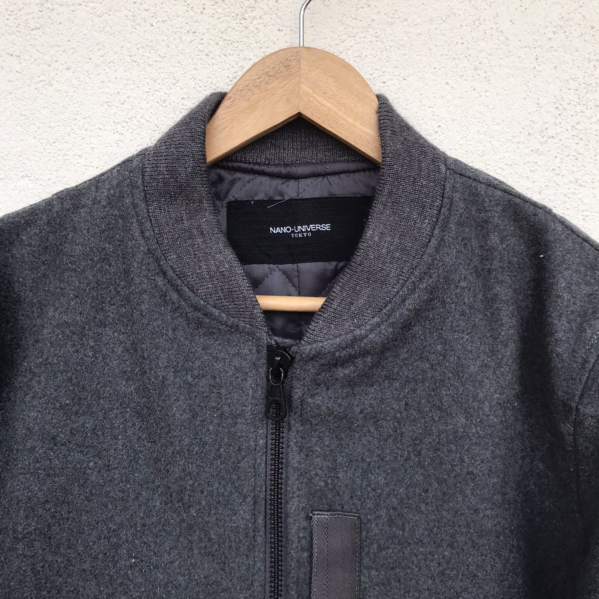 Death Before Dishonor × NANO universe Tokyo wool bomber by Nano universe tokyo jacket Size US M / EU 48-50 / 2 - 3 Thumbnail