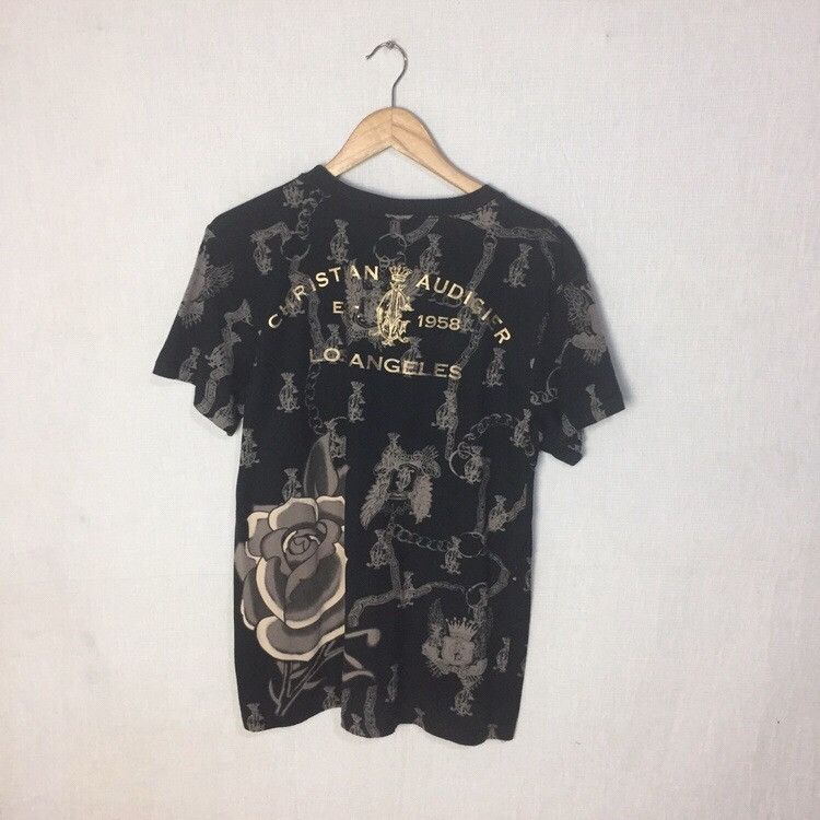 Christian Audigier Cristian audigier short sleeve over print nice design Size US M / EU 48-50 / 2 - 2 Thumbnail