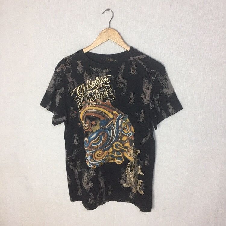 Christian Audigier Cristian audigier short sleeve over print nice design Size US M / EU 48-50 / 2 - 1 Thumbnail