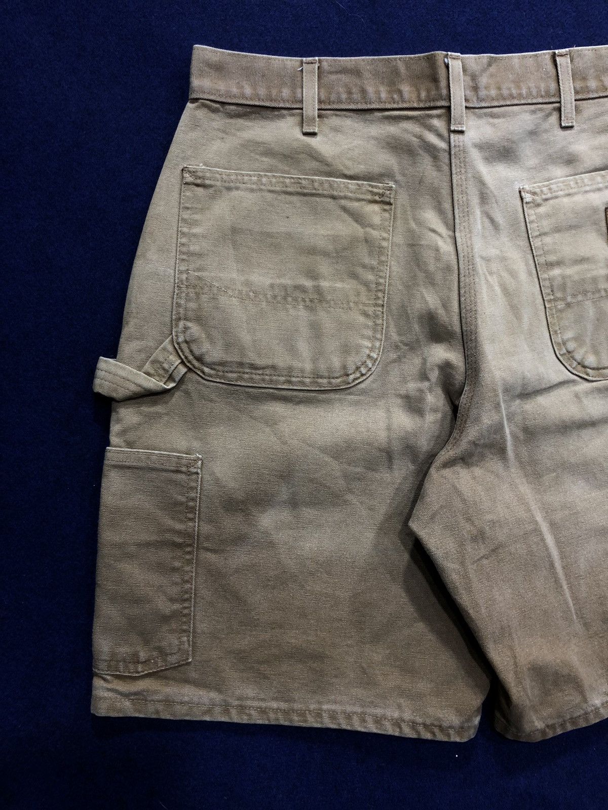 Carhartt × Vintage CARHARTT SHORT. WORKWEAR RARE !! Size US 34 / EU 50 - 6 Thumbnail