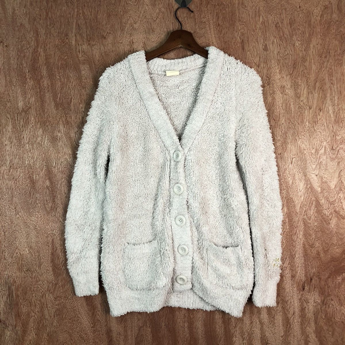 Homespun Knitwear × Japanese Brand Gelato Pique Cream fleece Mohair Shag Shaggy knitwear #c315 Size US M / EU 48-50 / 2 - 1 Thumbnail