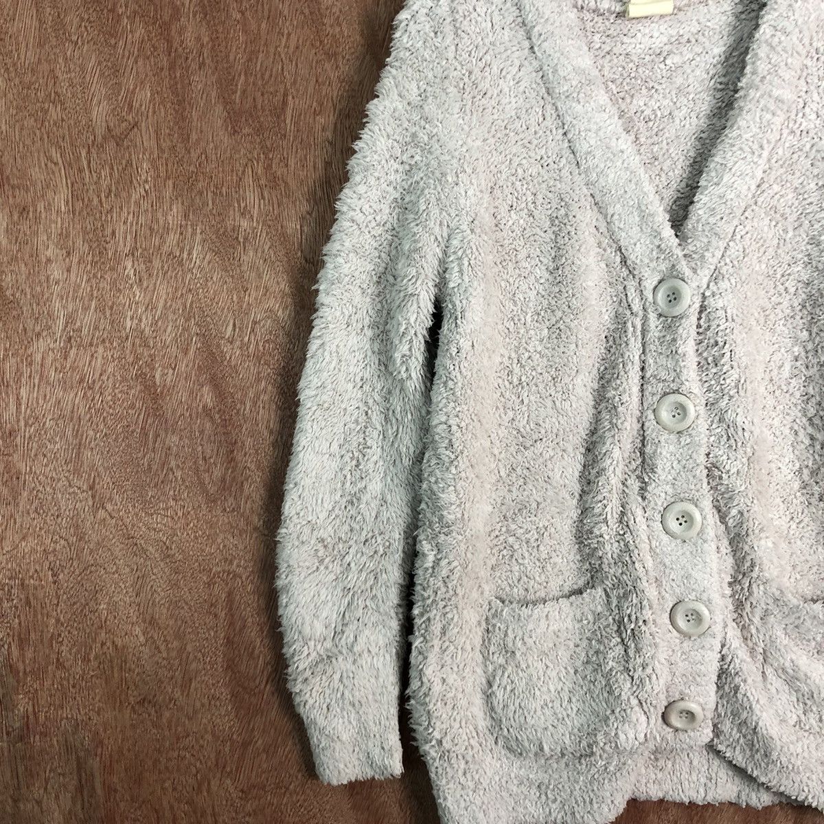 Homespun Knitwear × Japanese Brand Gelato Pique Cream fleece Mohair Shag Shaggy knitwear #c315 Size US M / EU 48-50 / 2 - 7 Thumbnail