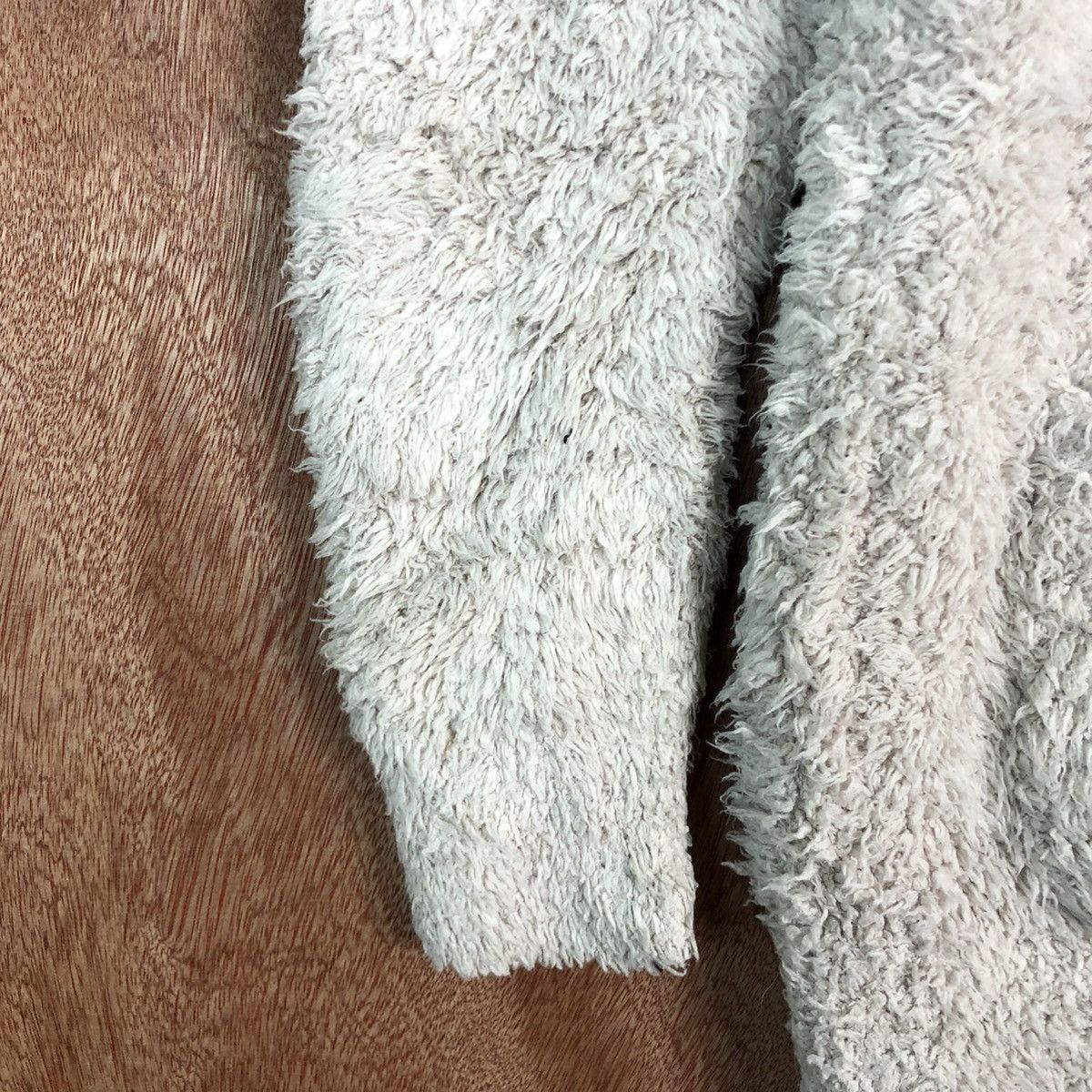 Homespun Knitwear × Japanese Brand Gelato Pique Cream fleece Mohair Shag Shaggy knitwear #c315 Size US M / EU 48-50 / 2 - 6 Thumbnail