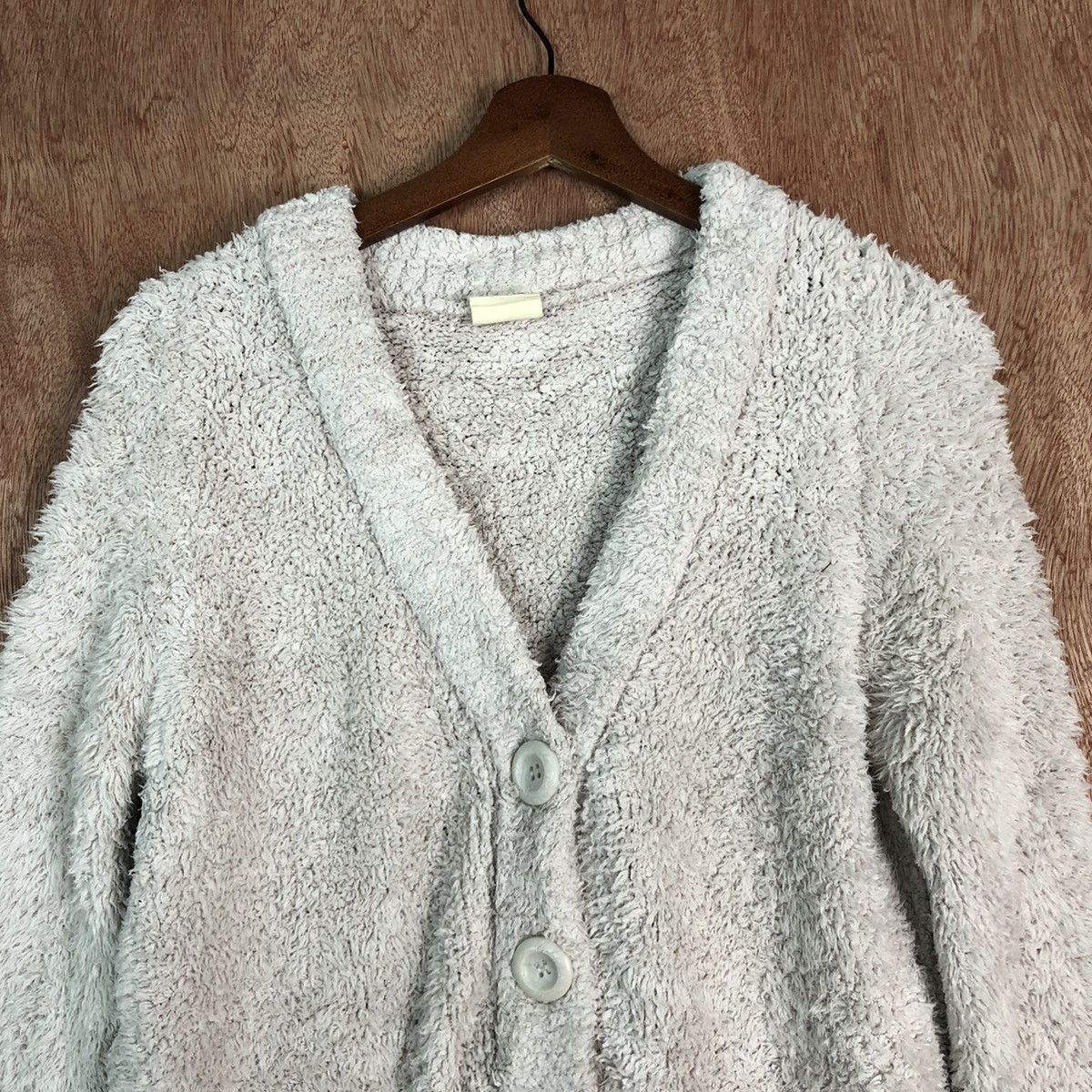 Homespun Knitwear × Japanese Brand Gelato Pique Cream fleece Mohair Shag Shaggy knitwear #c315 Size US M / EU 48-50 / 2 - 2 Thumbnail