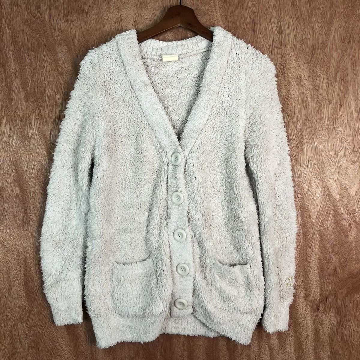 Homespun Knitwear × Japanese Brand Gelato Pique Cream fleece Mohair Shag Shaggy knitwear #c315 Size US M / EU 48-50 / 2 - 3 Thumbnail