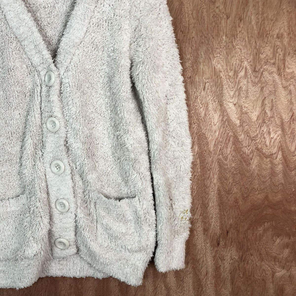 Homespun Knitwear × Japanese Brand Gelato Pique Cream fleece Mohair Shag Shaggy knitwear #c315 Size US M / EU 48-50 / 2 - 5 Thumbnail