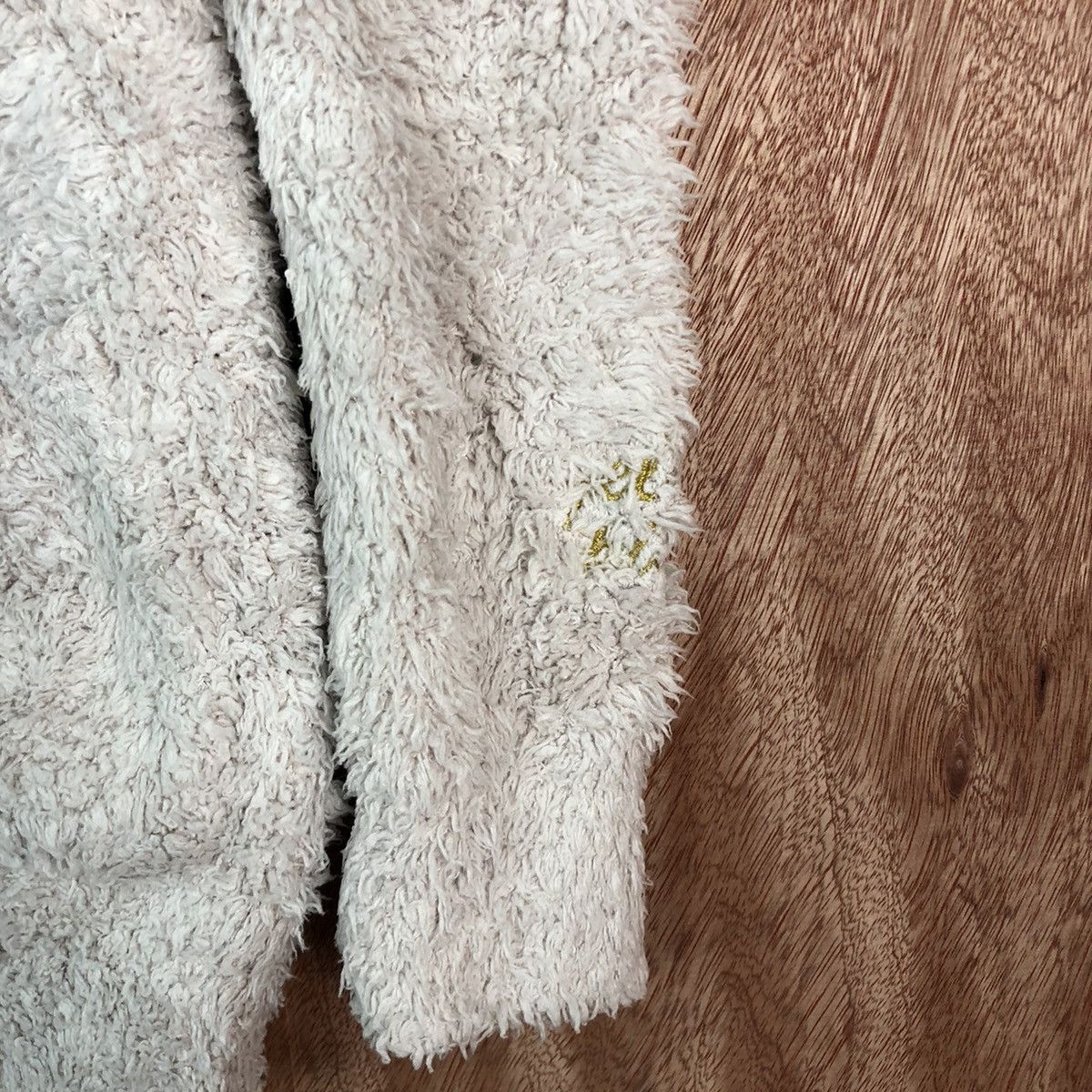 Homespun Knitwear × Japanese Brand Gelato Pique Cream fleece Mohair Shag Shaggy knitwear #c315 Size US M / EU 48-50 / 2 - 4 Thumbnail