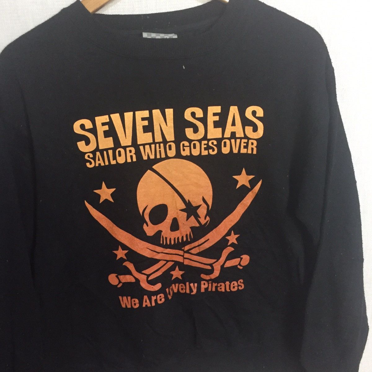 Japanese Brand Pirates sweatshirt big print Size US M / EU 48-50 / 2 - 5 Thumbnail