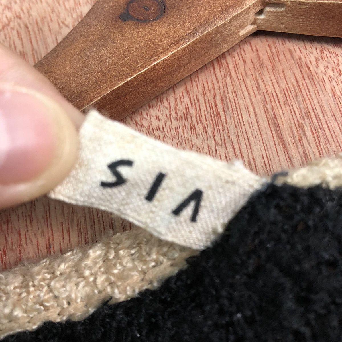 Homespun Knitwear DLL Vis Black cardigan fleece Mohair Shaggy knitwear #c368 Size US M / EU 48-50 / 2 - 9 Thumbnail