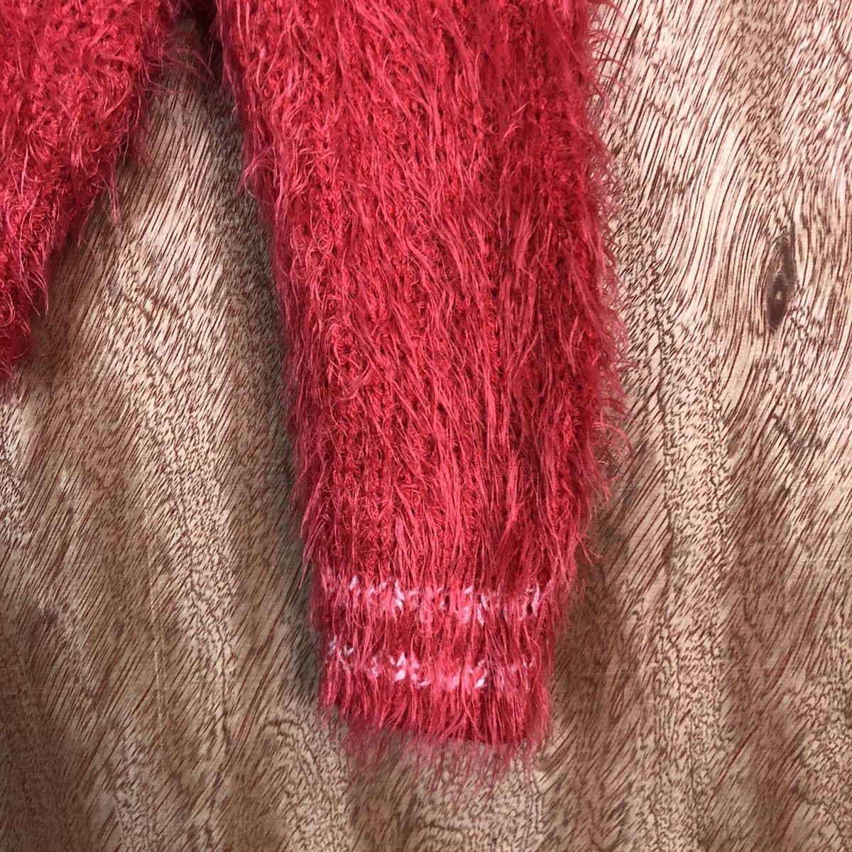 Homespun Knitwear Piece pace Mohair Shag Shaggy japan fur Knitwear #c325 Size US S / EU 44-46 / 1 - 4 Thumbnail