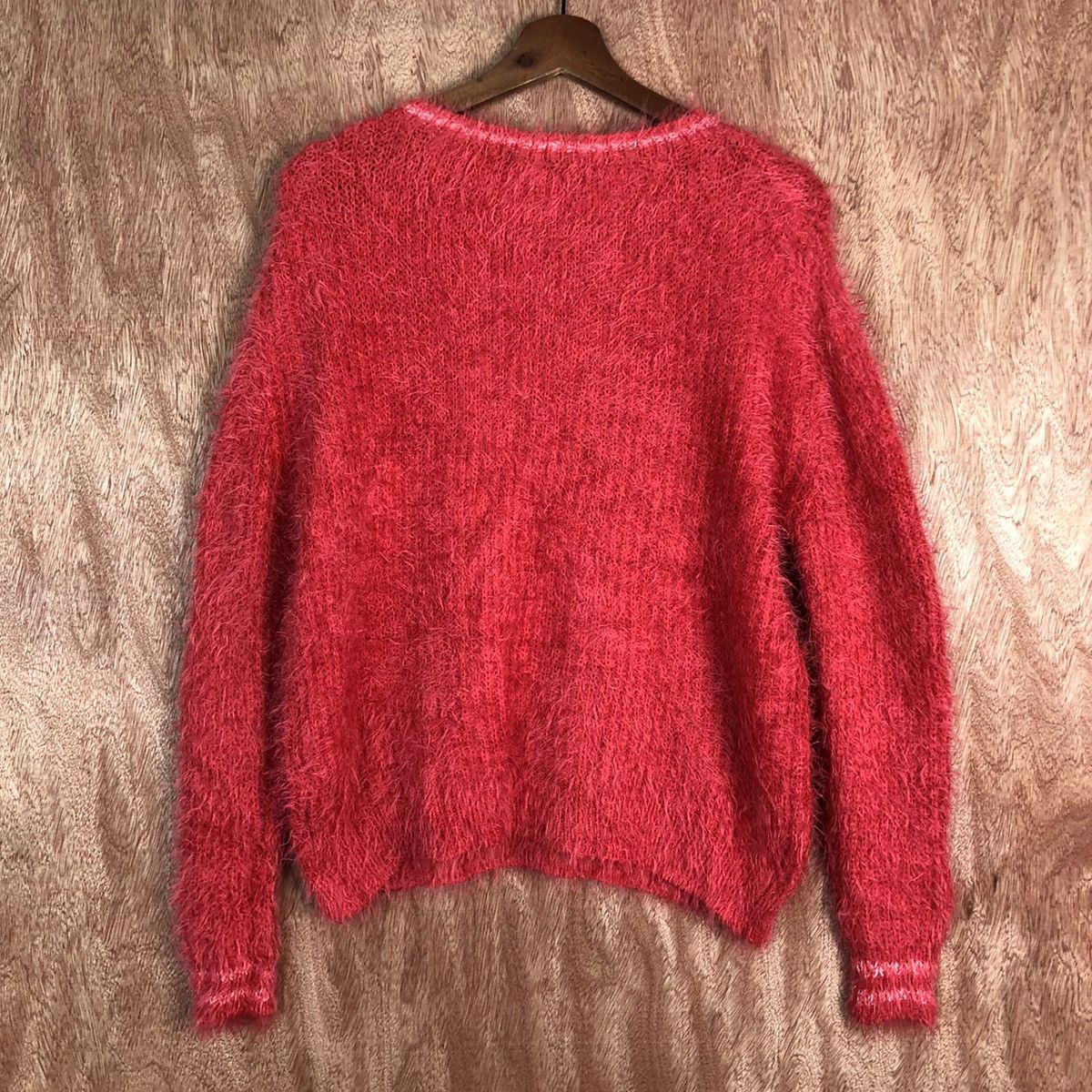 Homespun Knitwear Piece pace Mohair Shag Shaggy japan fur Knitwear #c325 Size US S / EU 44-46 / 1 - 10 Thumbnail