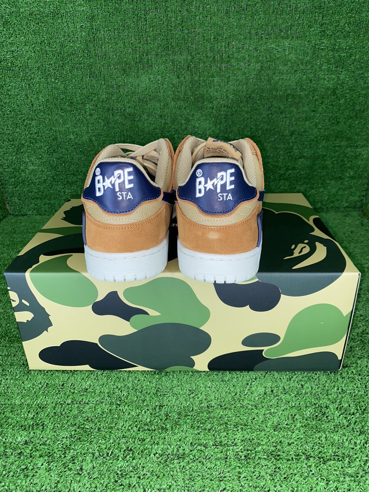 Bape SK8 STA #4 BEIGE SIZE 7 Size US 7 / EU 40 - 5 Thumbnail